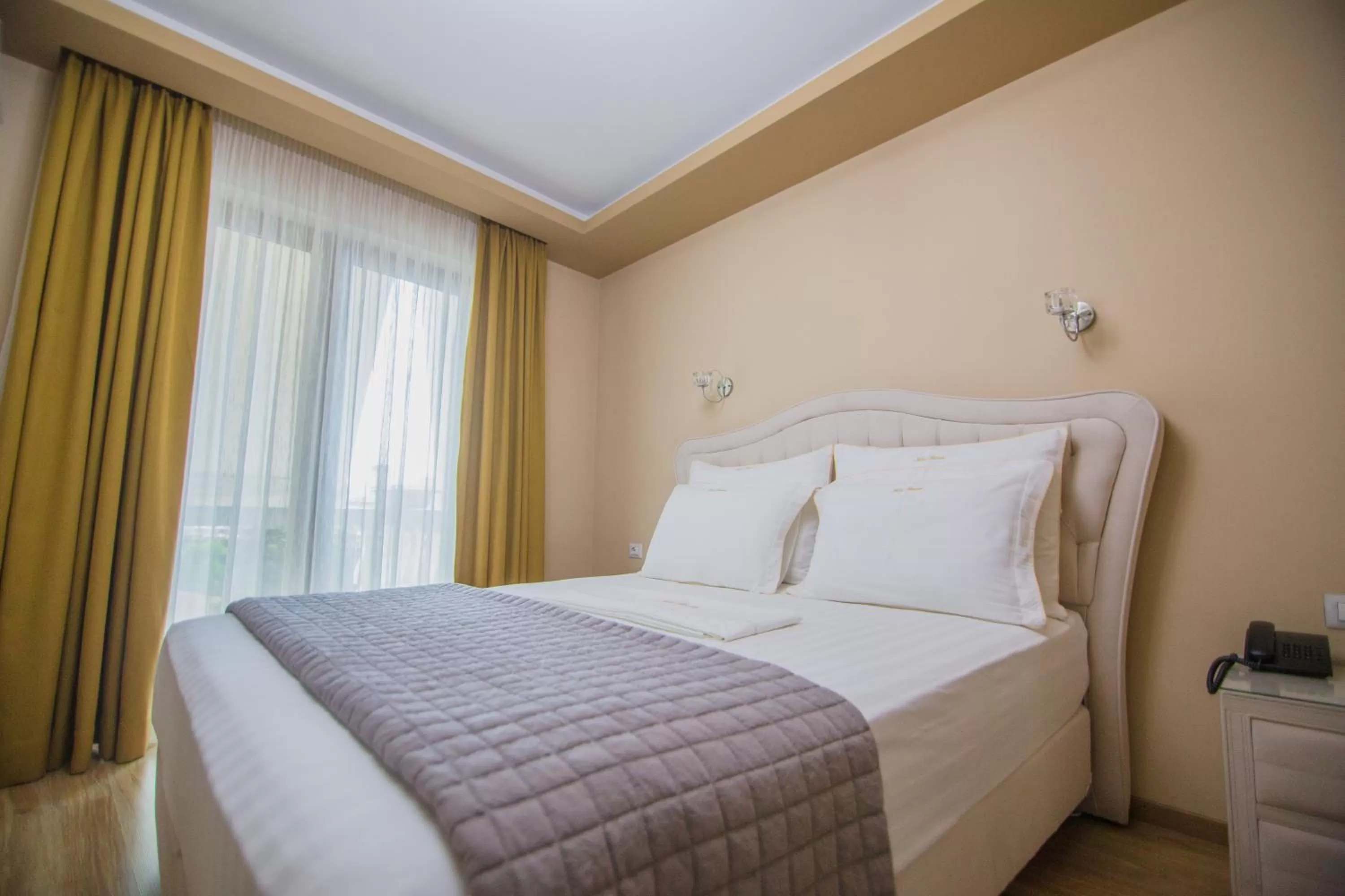 Bed in Christi's Hotel Borova