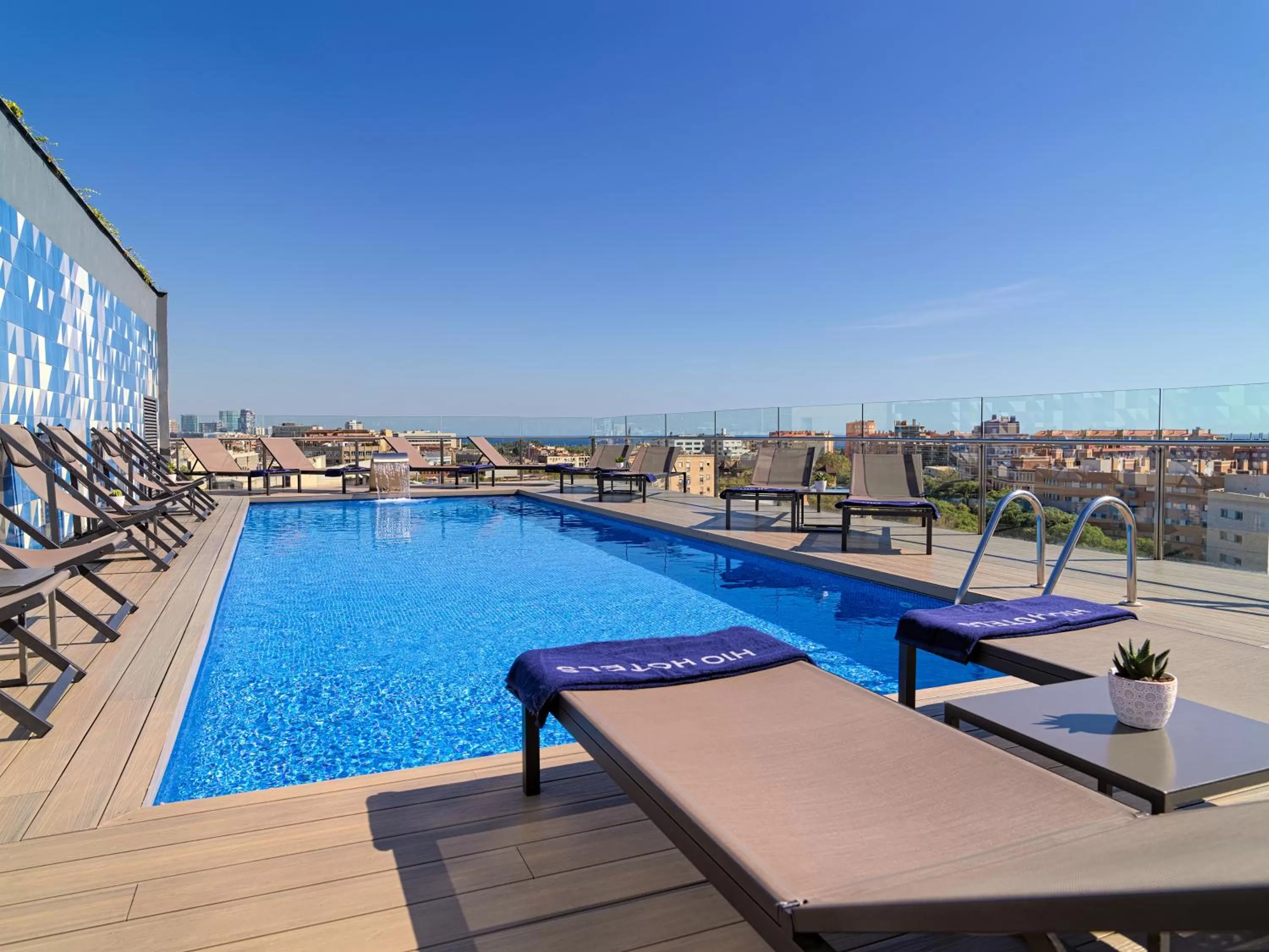 Swimming pool in H10 Marina Barcelona