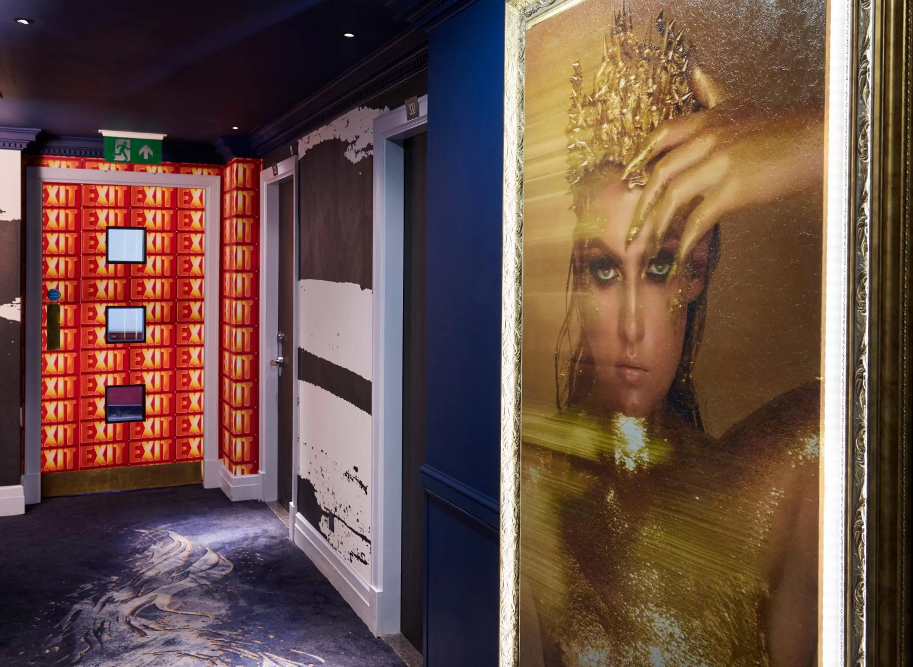 Decorative detail in NYX Hotel London Holborn by Leonardo Hotels