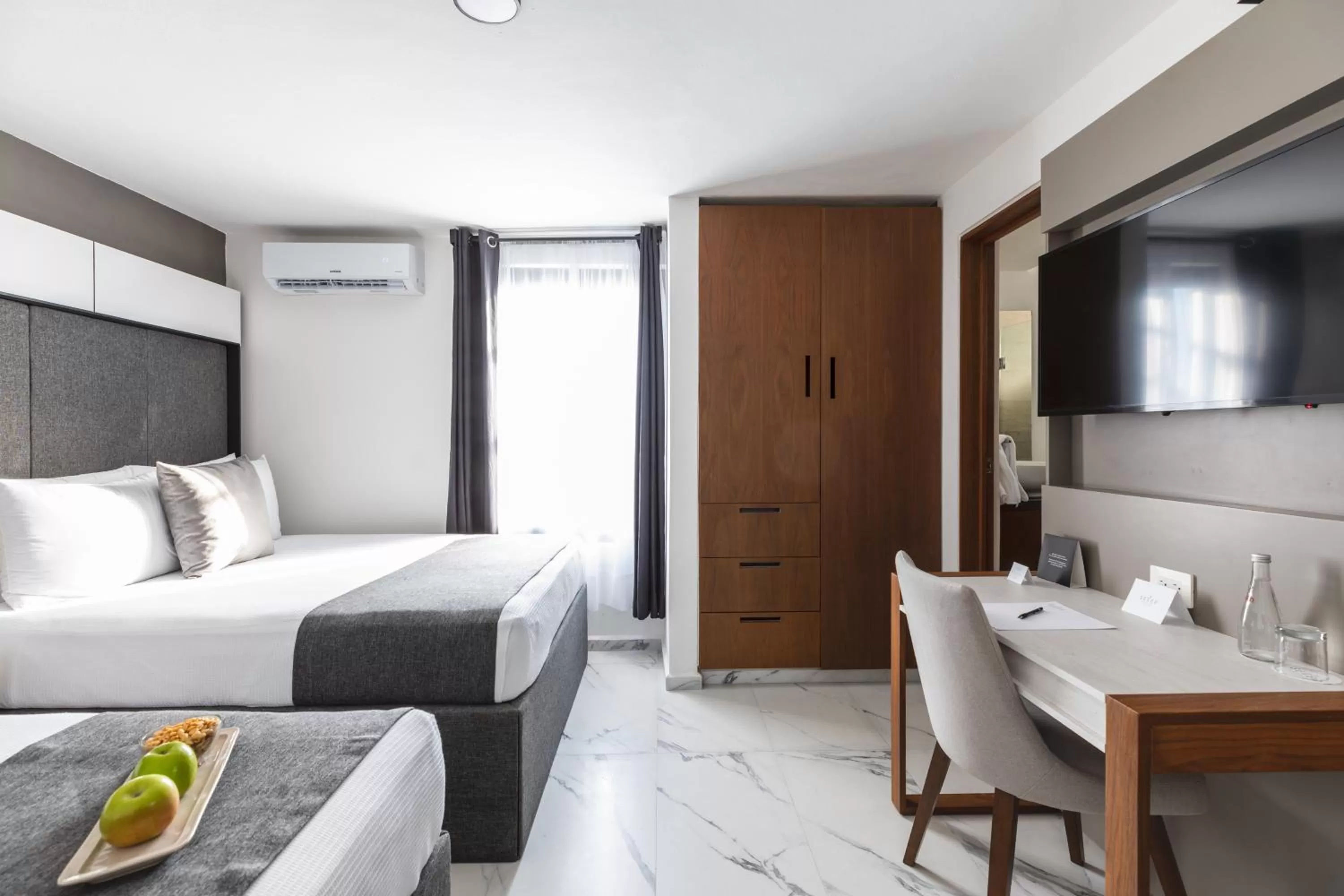 Bedroom, Bed in Seven Boutique Apartments Cancún