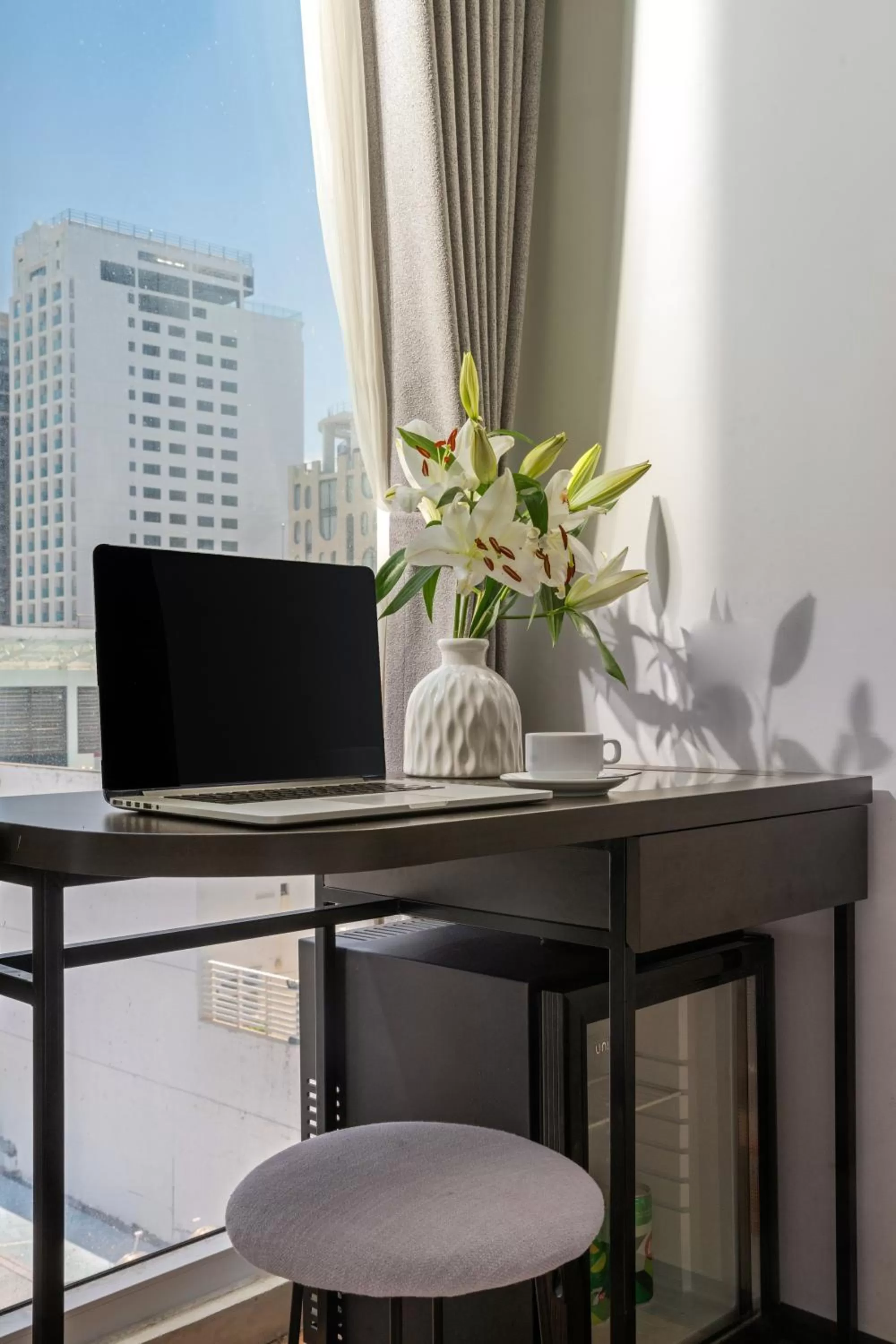 View (from property/room), TV/Entertainment Center in AGNES HOTEL managed by DHG