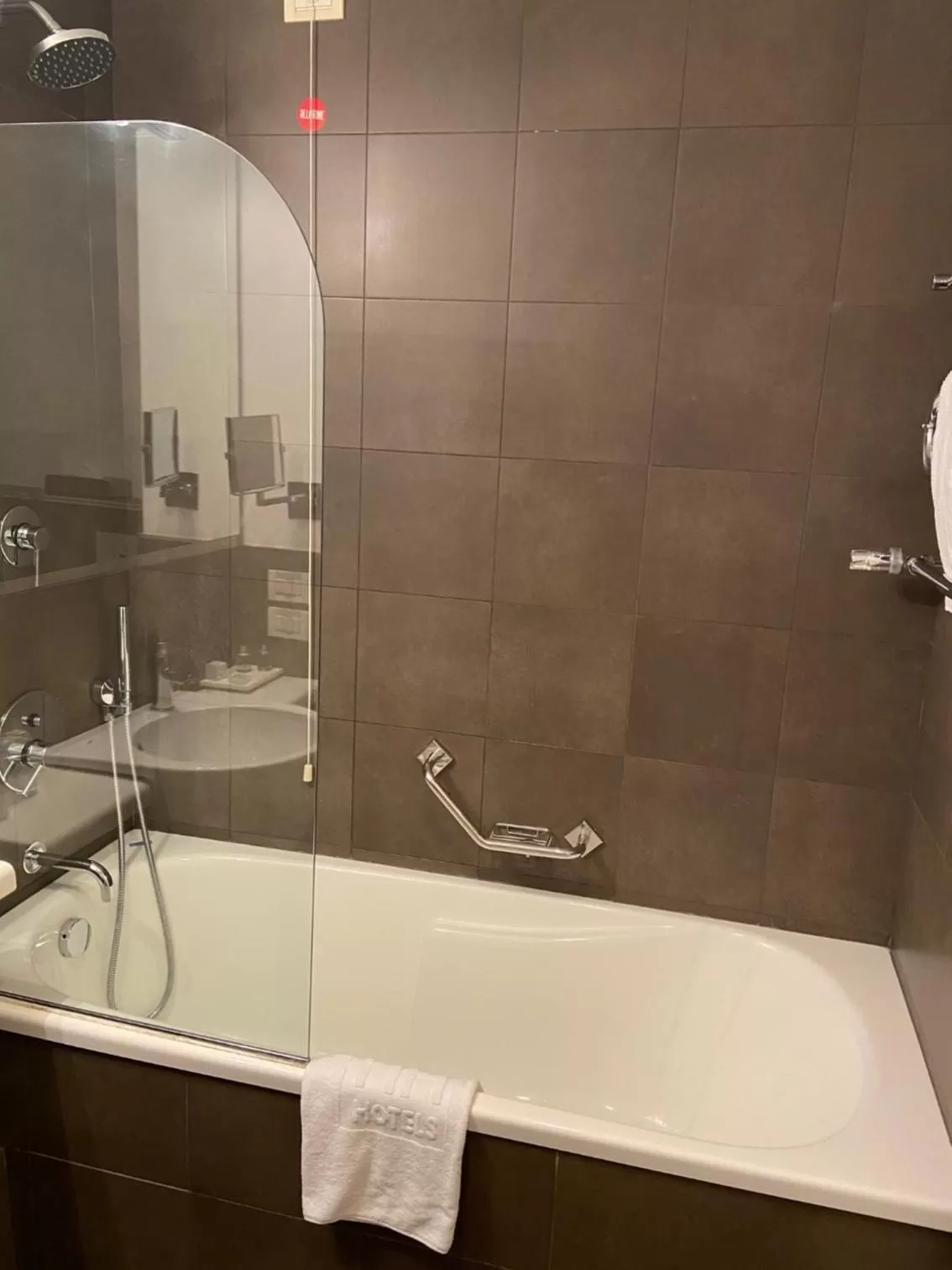 Bathroom in Savhotel Mantegna Padova