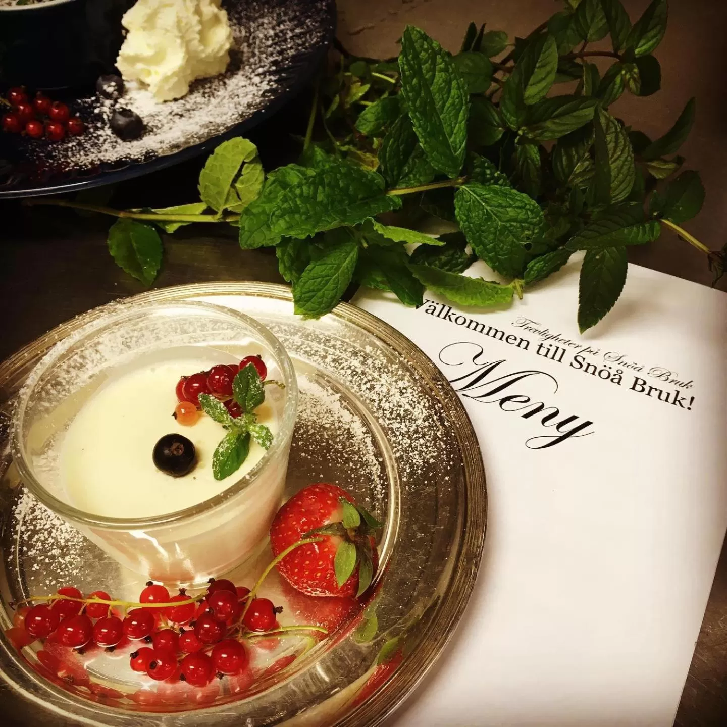 Restaurant/places to eat in Snöå Bruk Hotell och konferens