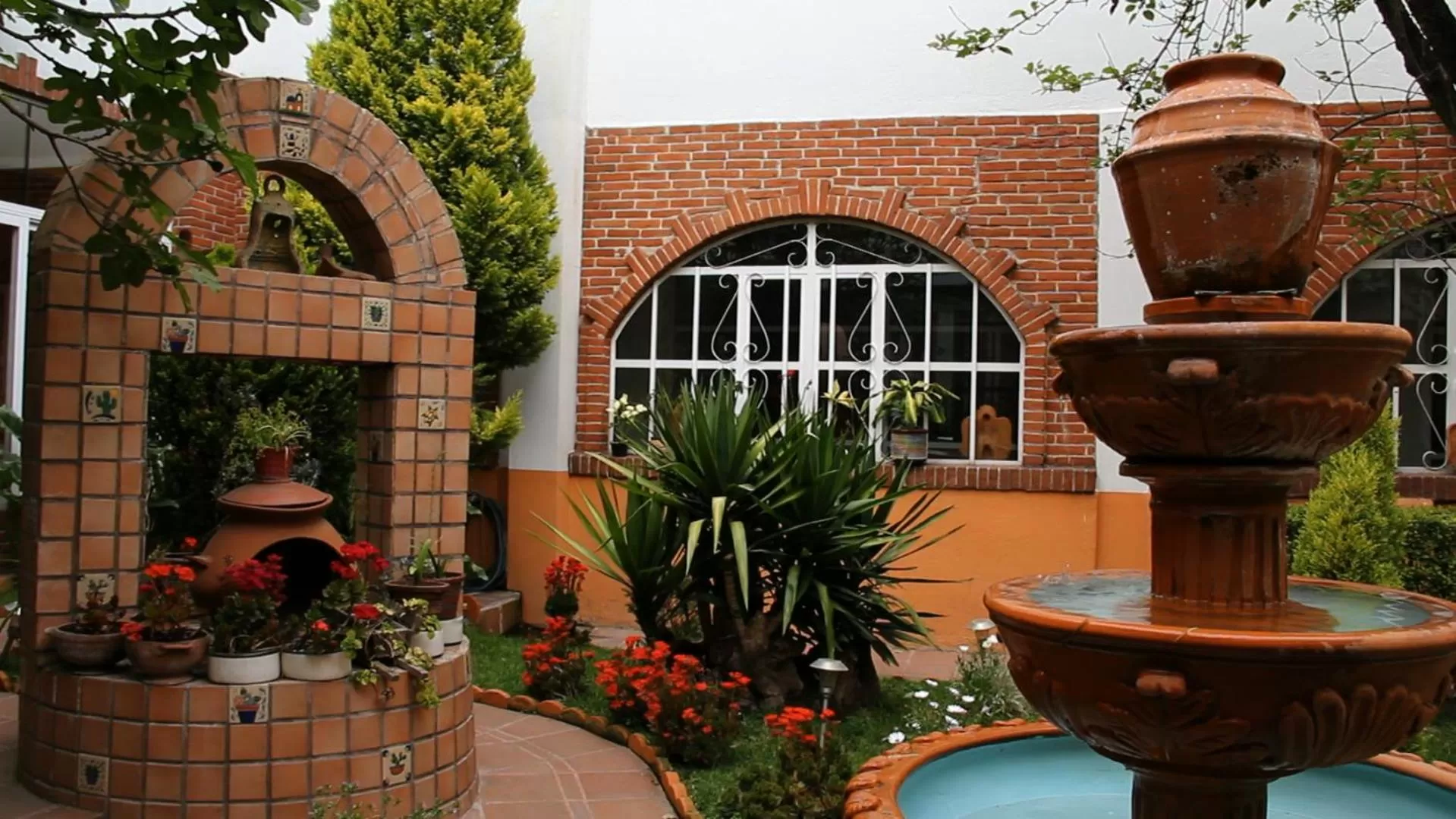 Garden in Biohotel Boutique Metepec