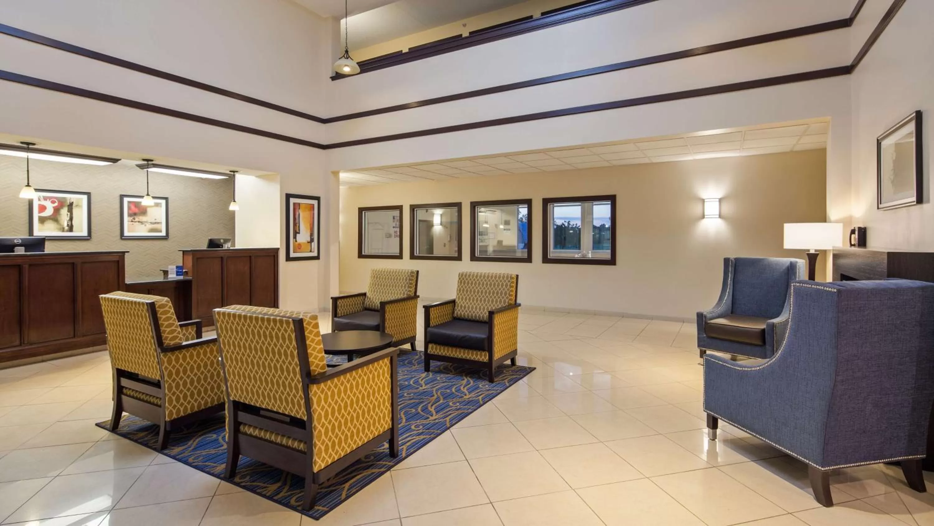 Lobby or reception in Best Western Gas City