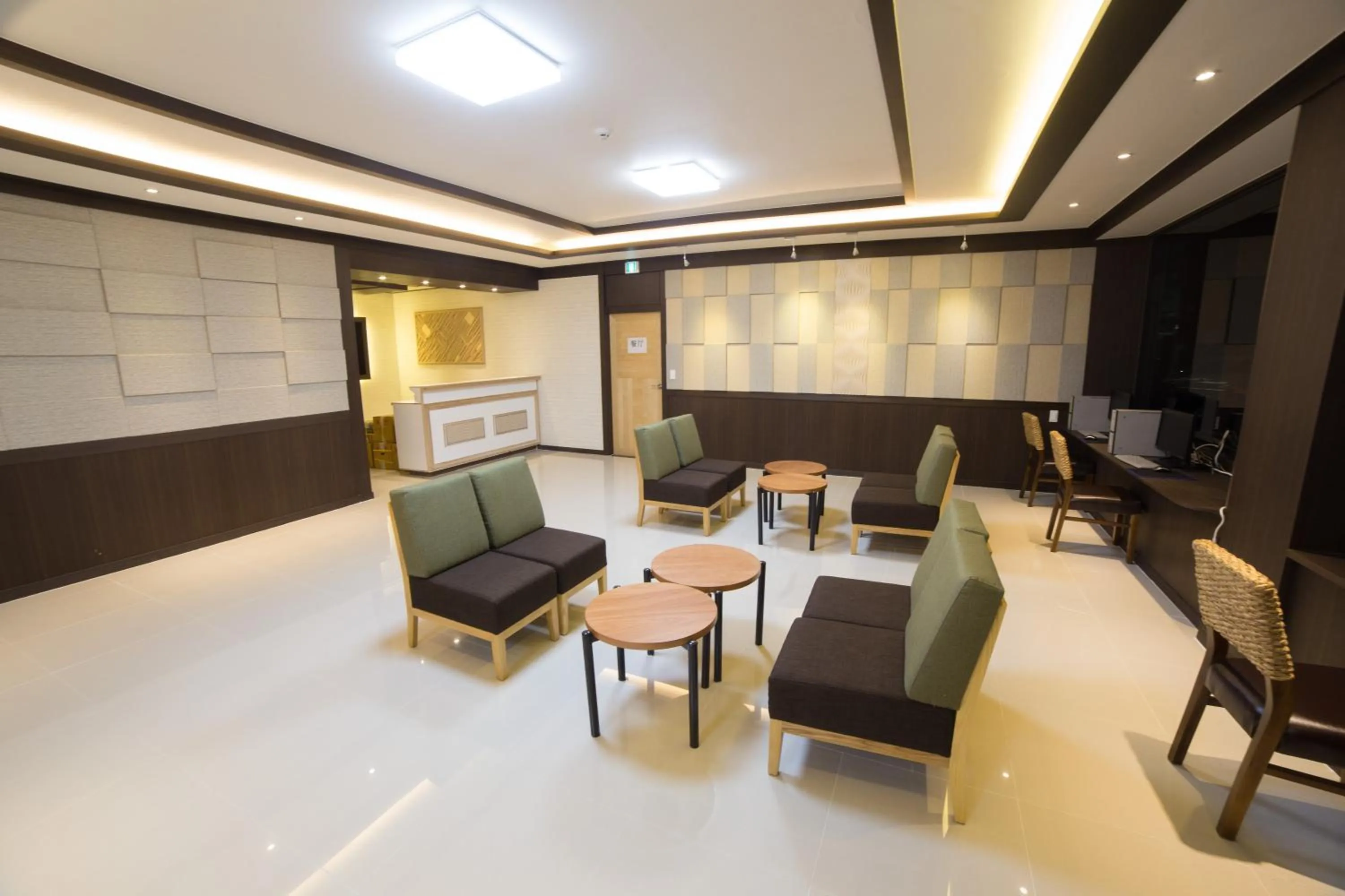 Lounge or bar in Jeju Stay Hotel