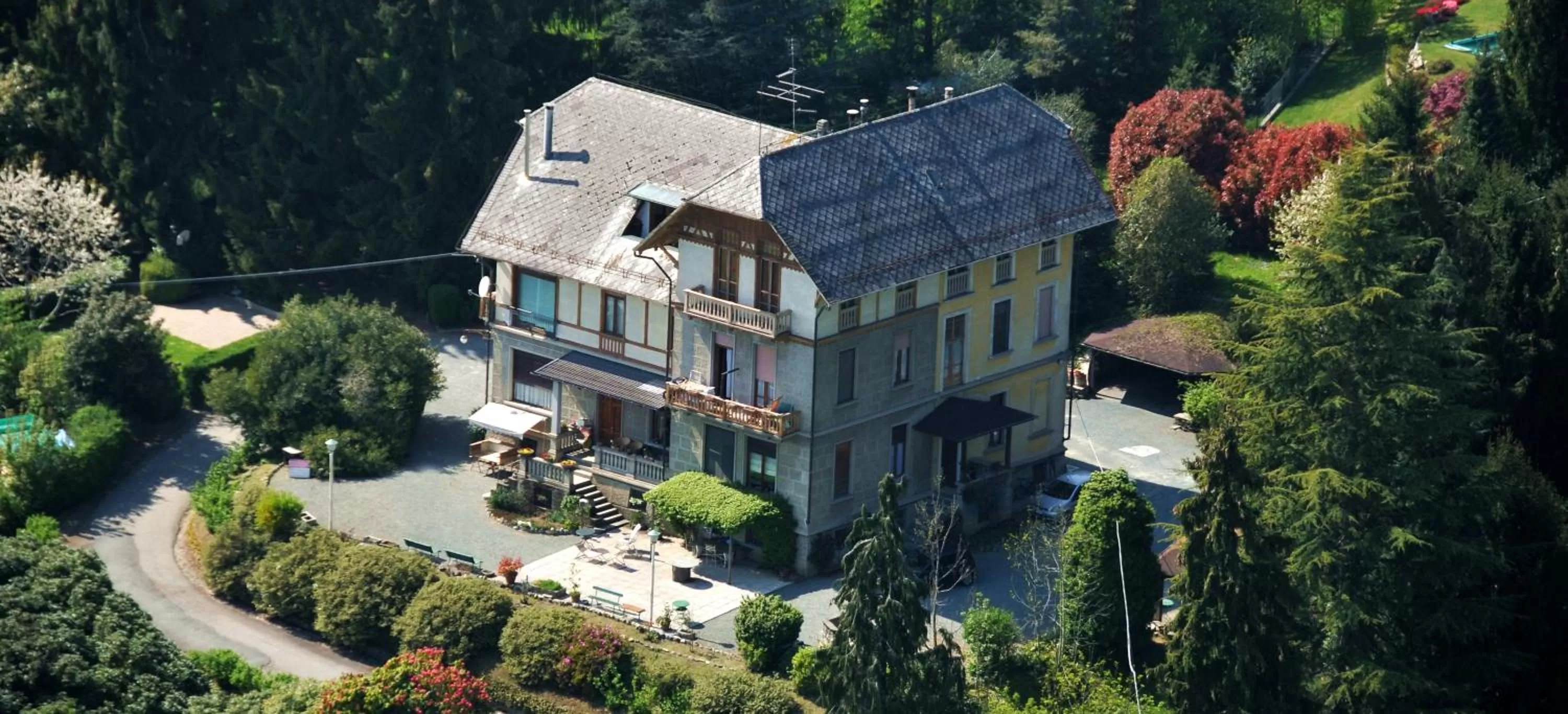 Bird's eye view in B&B Villa Tavallini
