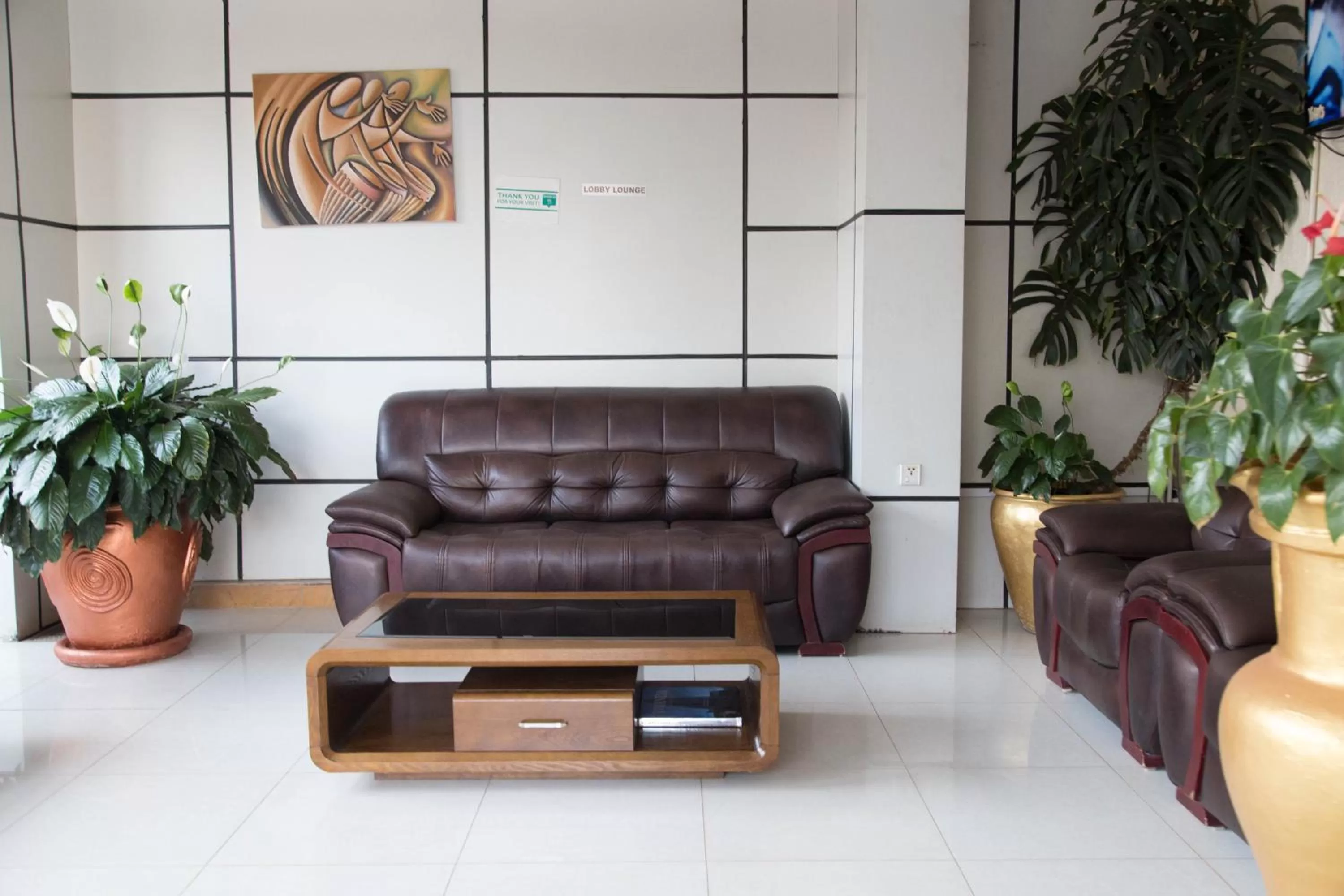 Lobby or reception in Olympic Hotel