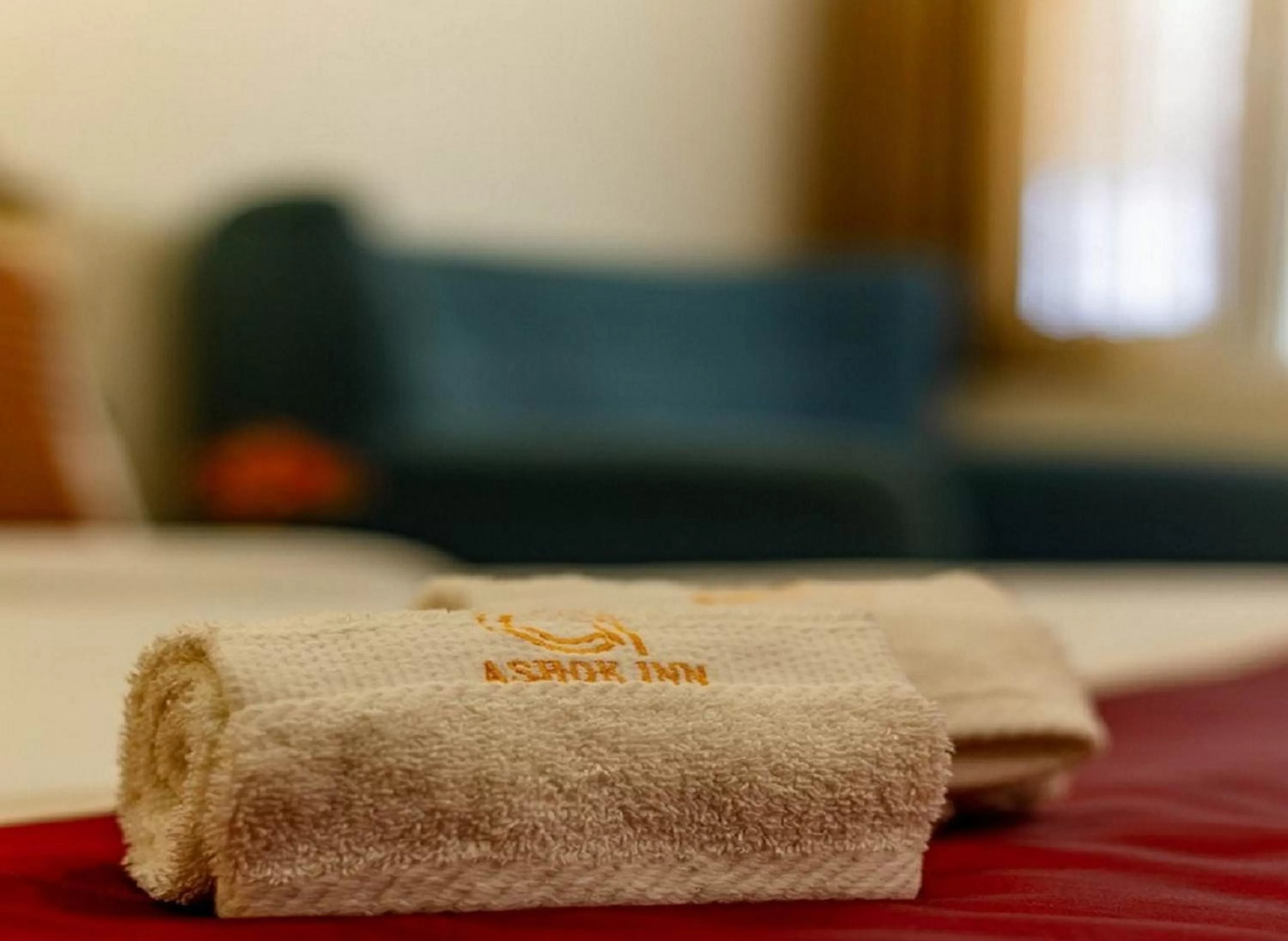 towels, Bed in Ashok inn