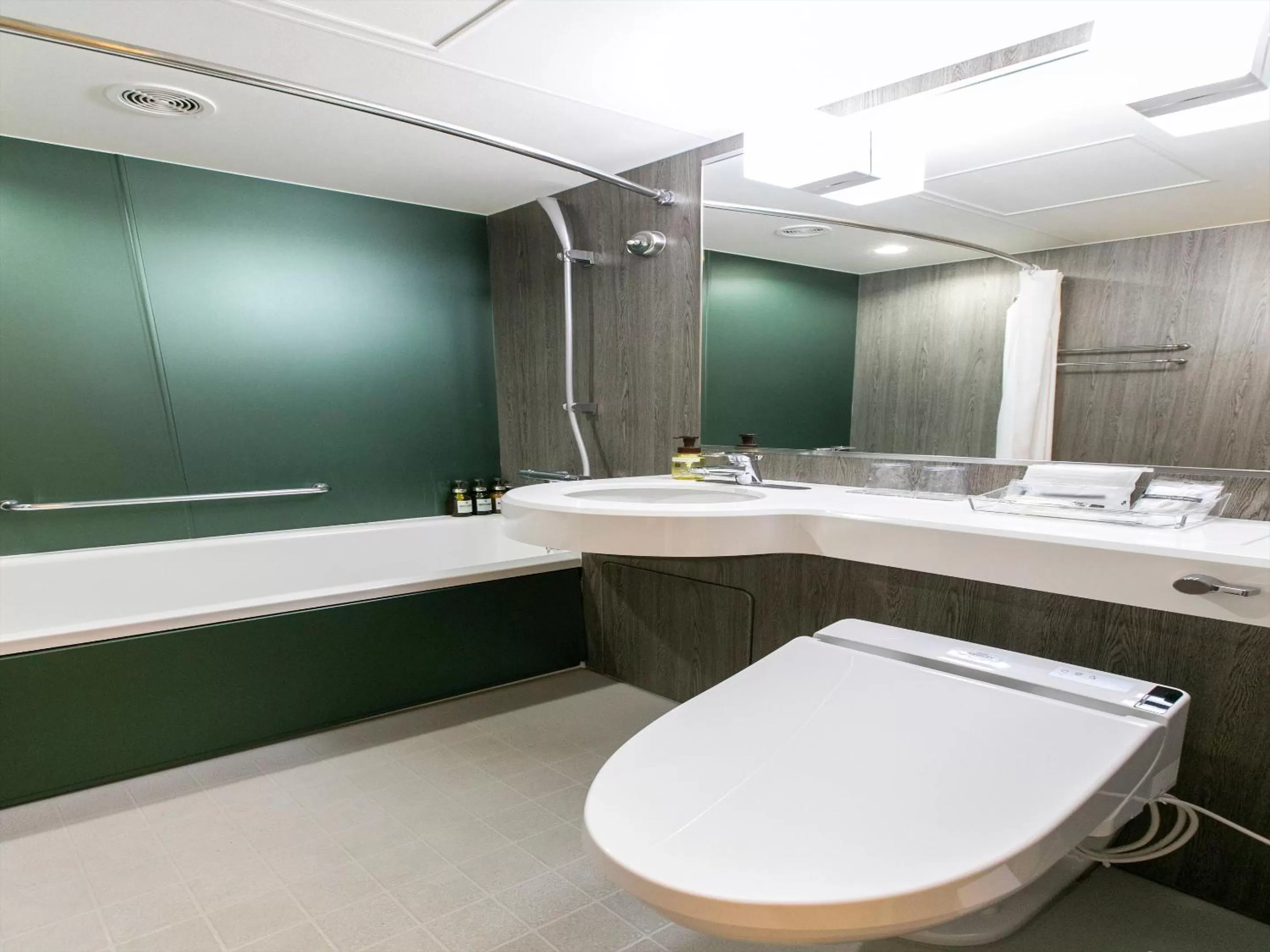 Bathroom in Tenza Hotel & SKYSPA at Sapporo Central
