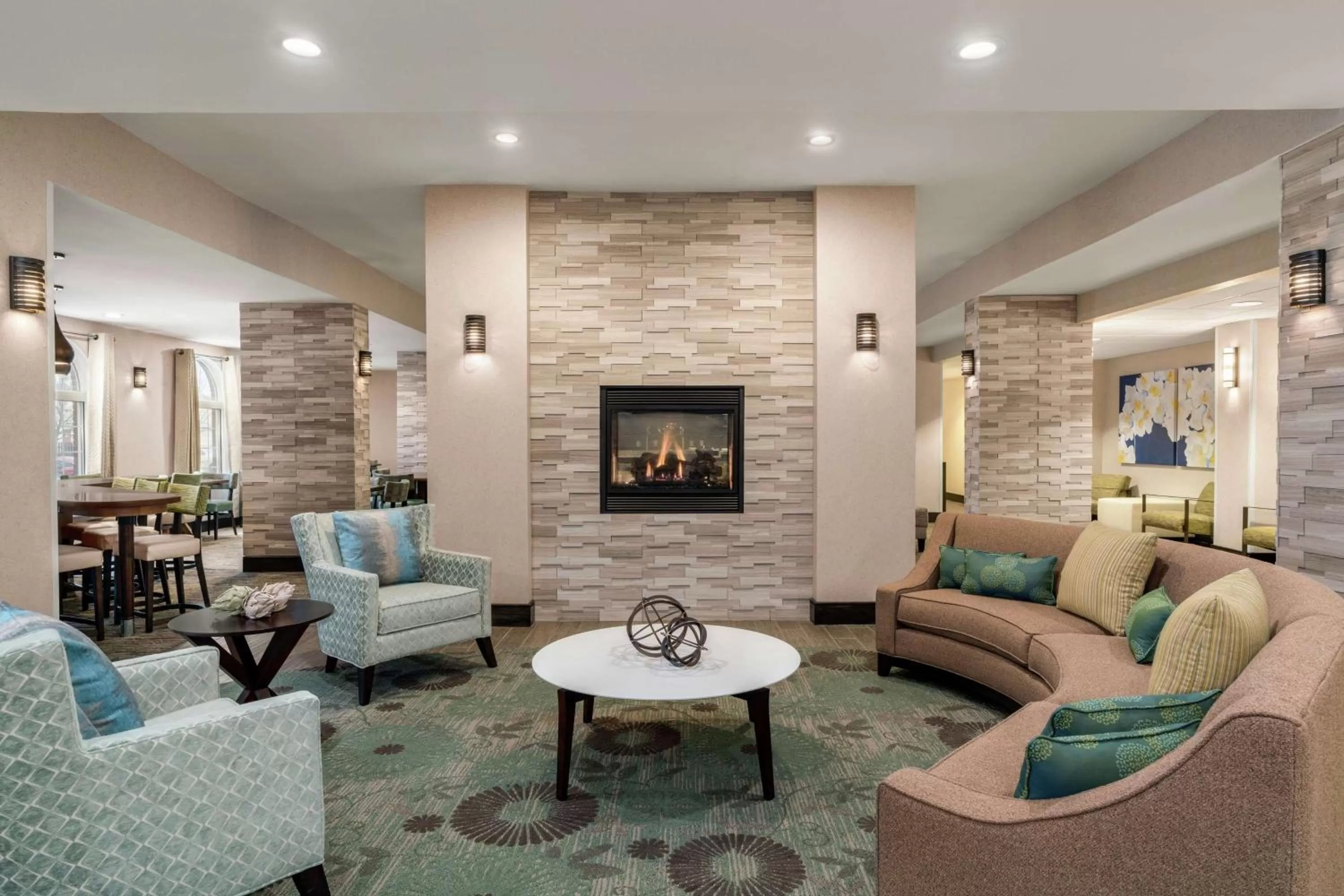Lobby or reception in Homewood Suites by Hilton Providence-Warwick