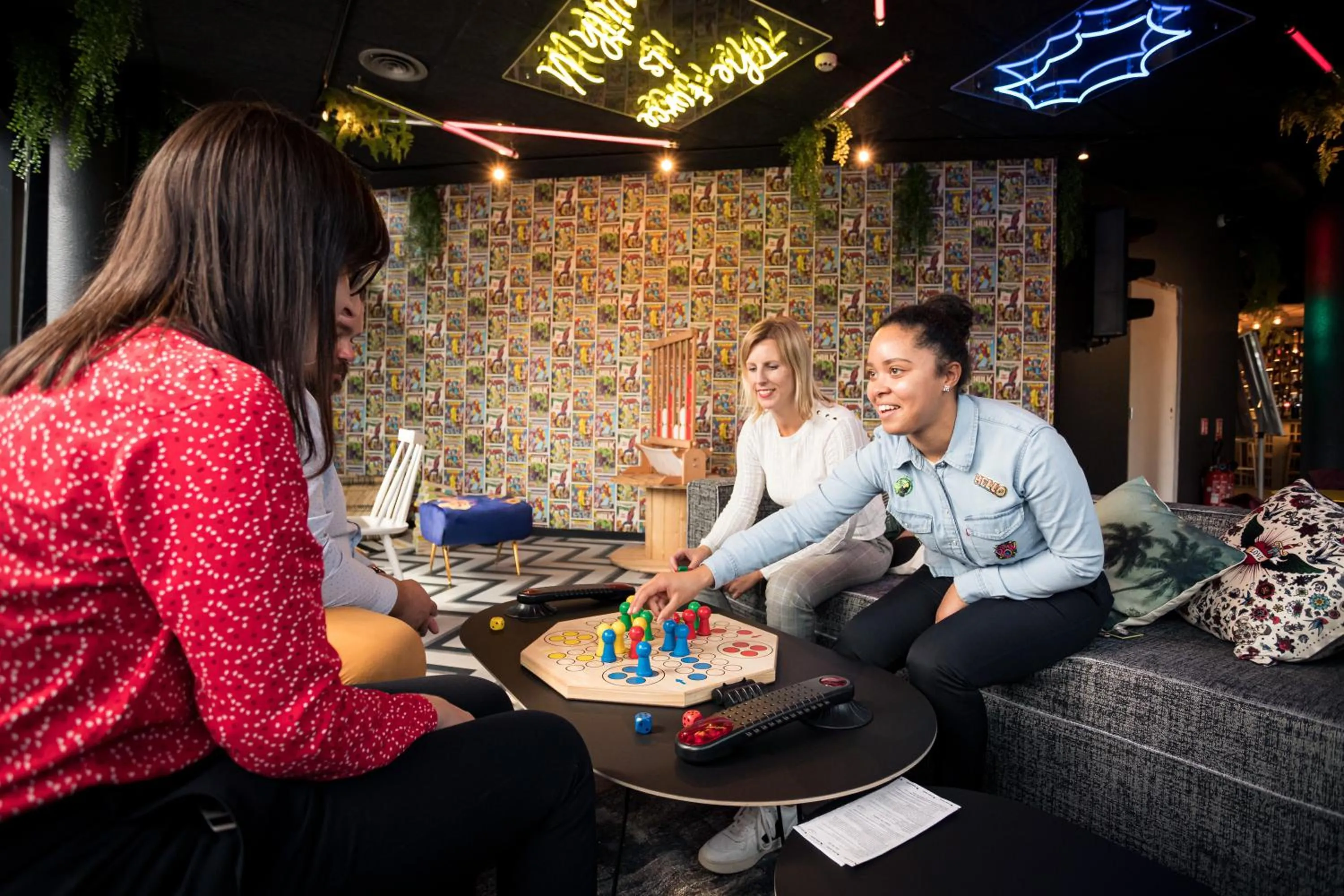 Children play ground in ibis Styles Strasbourg Nord Palais des Congrès