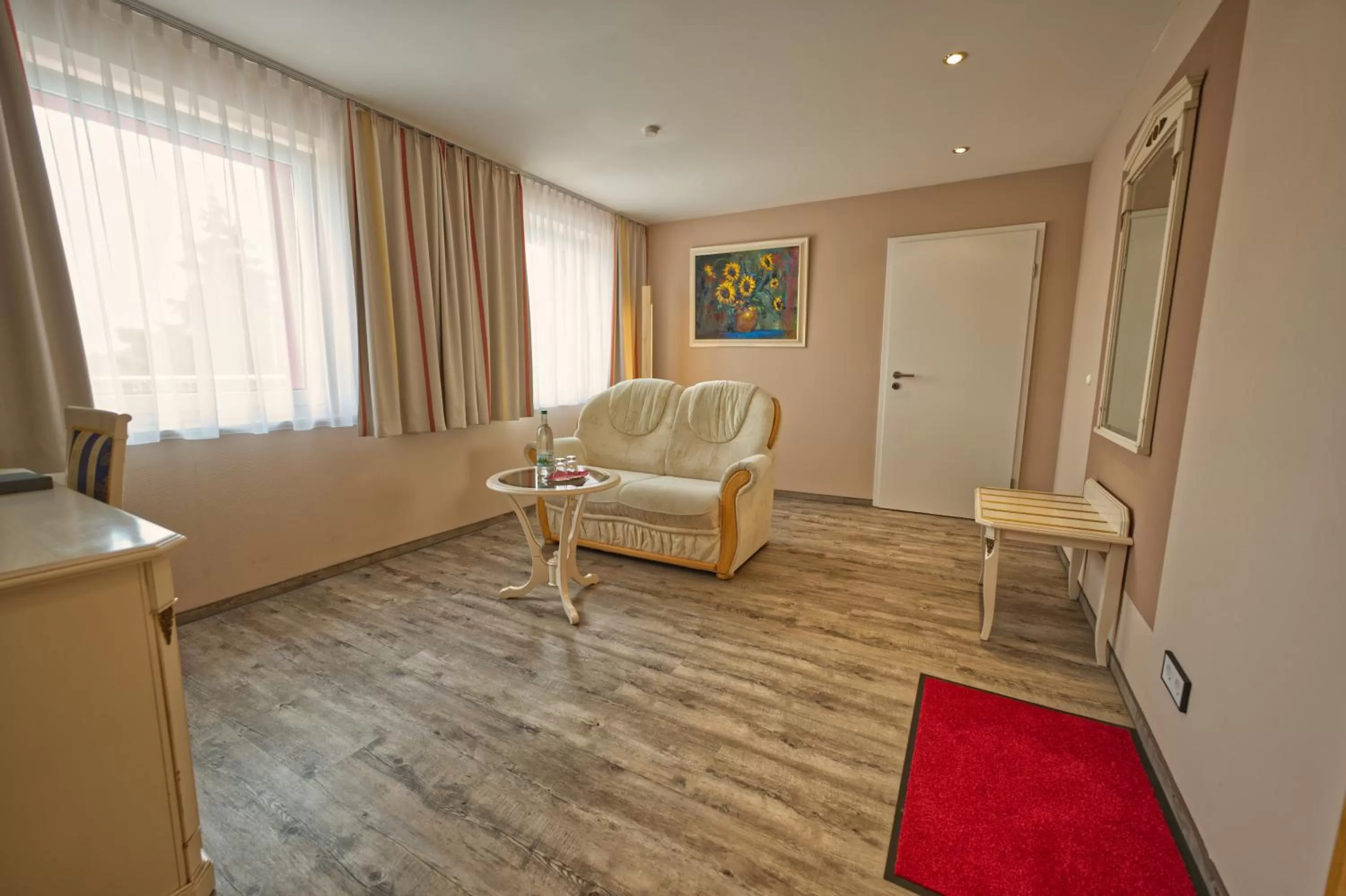 Living room, Seating Area in Hotel & Pension Traumblick