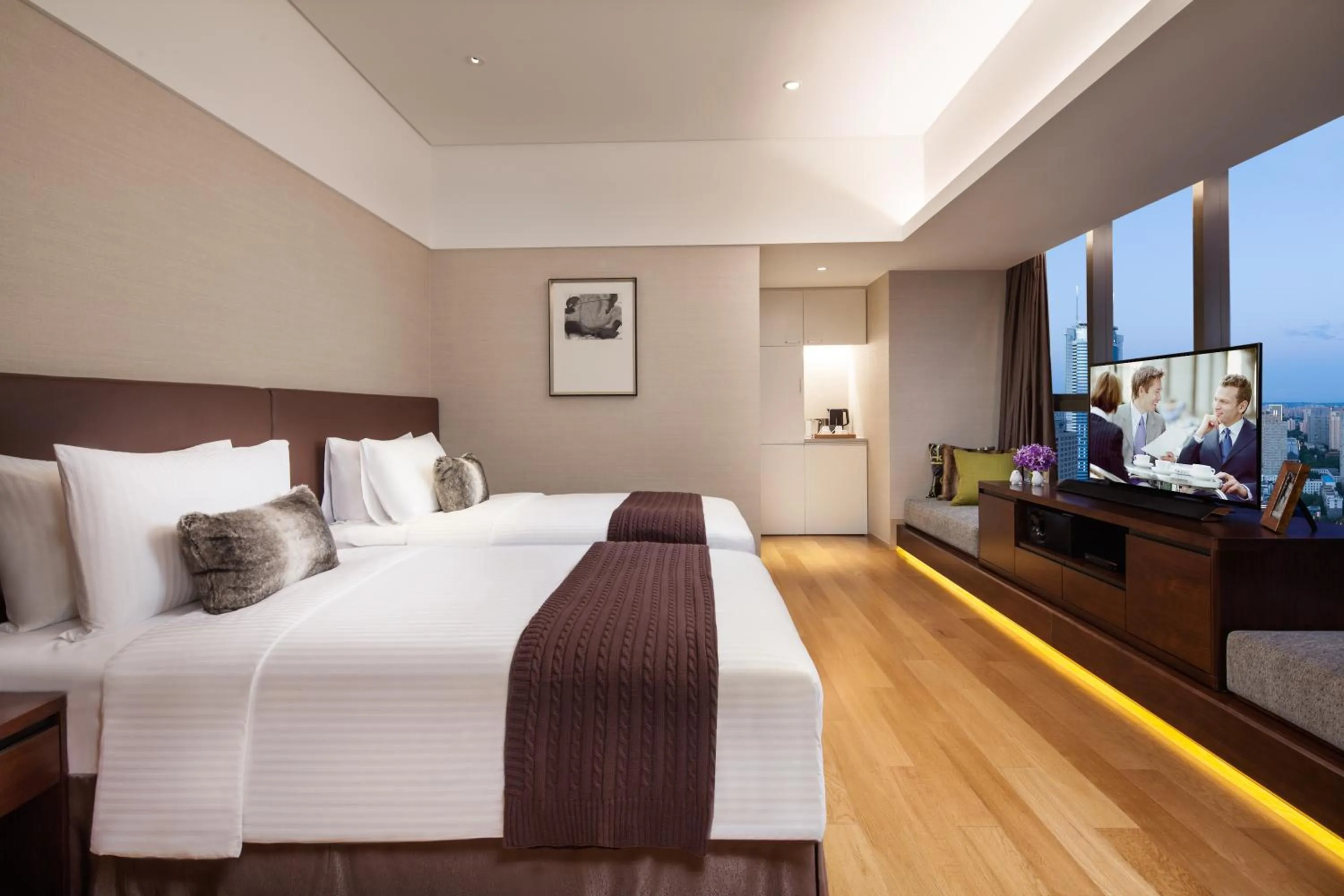 Bedroom in Somerset Xindicheng Xi'an