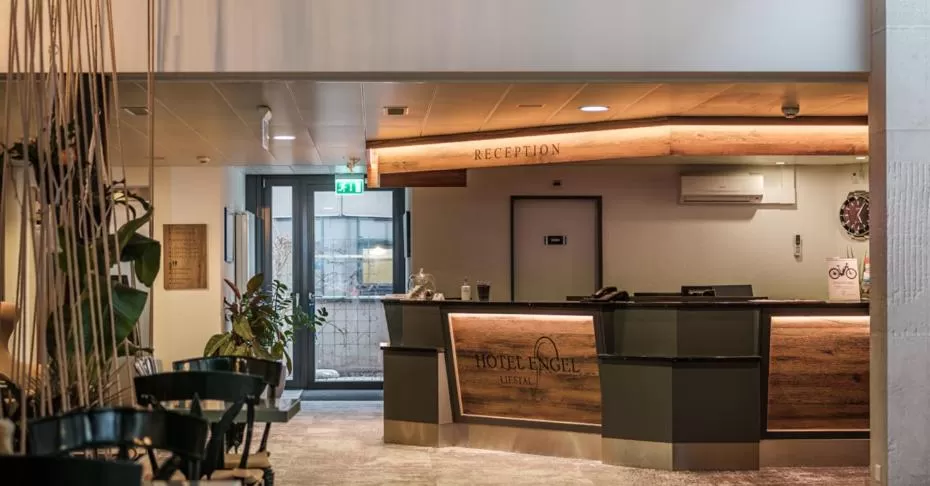 Lobby or reception in HOTEL ENGEL LIESTAL - Business & Lifestyle