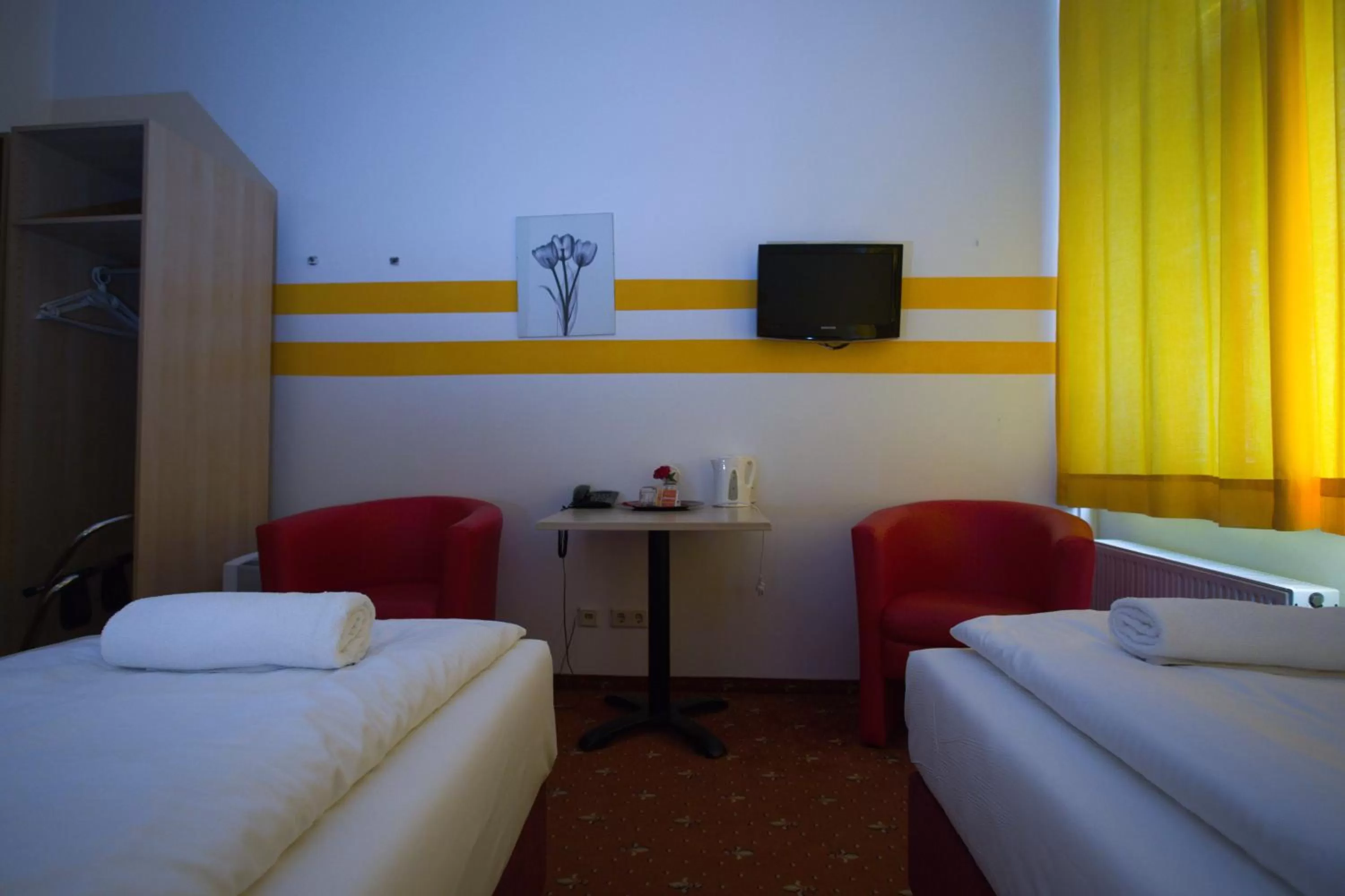 Bed in Hotel City Residence