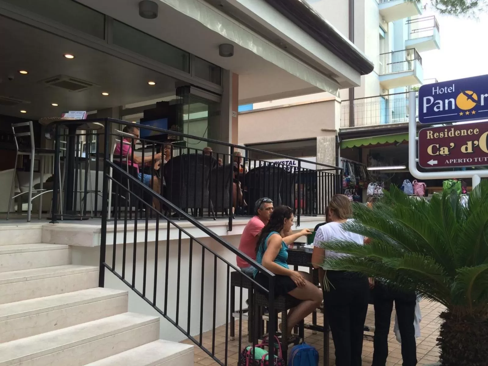 group of guests in Hotel Panorama