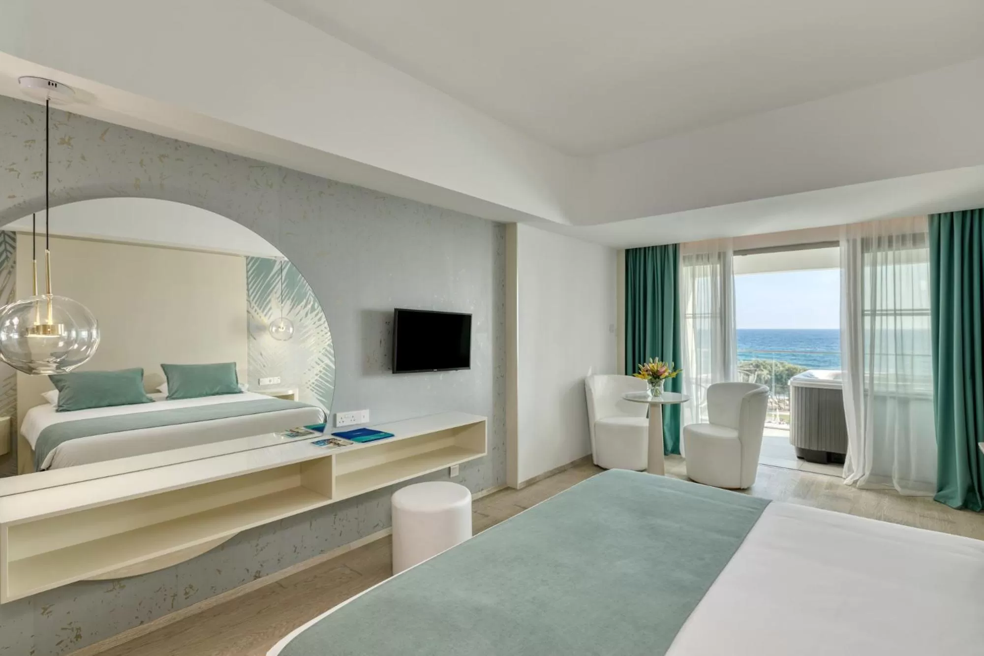 Bedroom, Bed in Ivi Mare - Designed for Adults by Louis Hotels