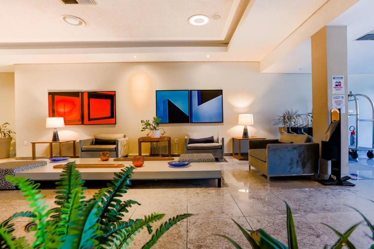 Lobby or reception in Transamerica Prestige Recife - Boa Viagem