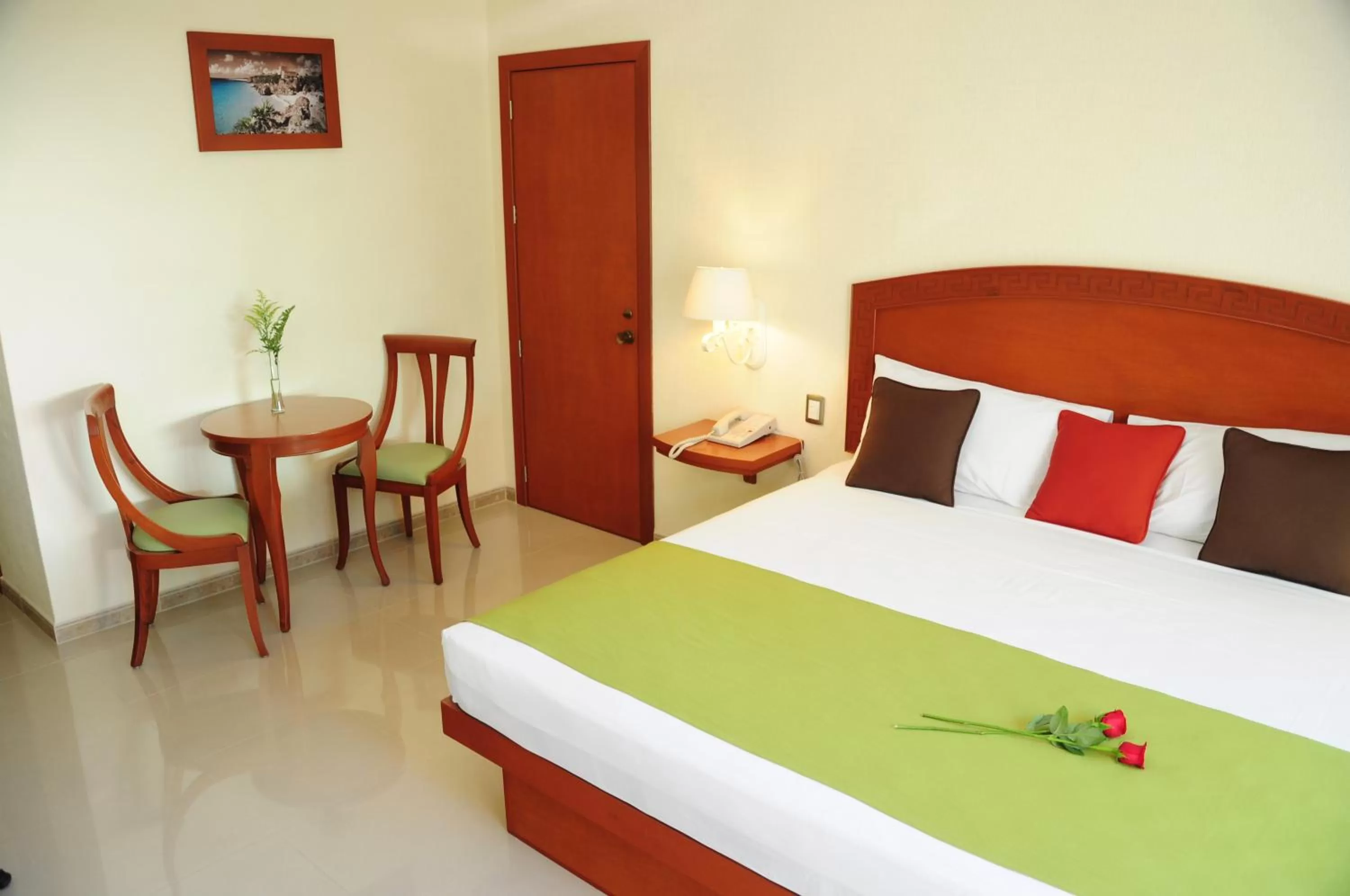 Photo of the whole room, Bed in Posada Sian Kaan Playa del Carmen - Wellness Oriented Hotel