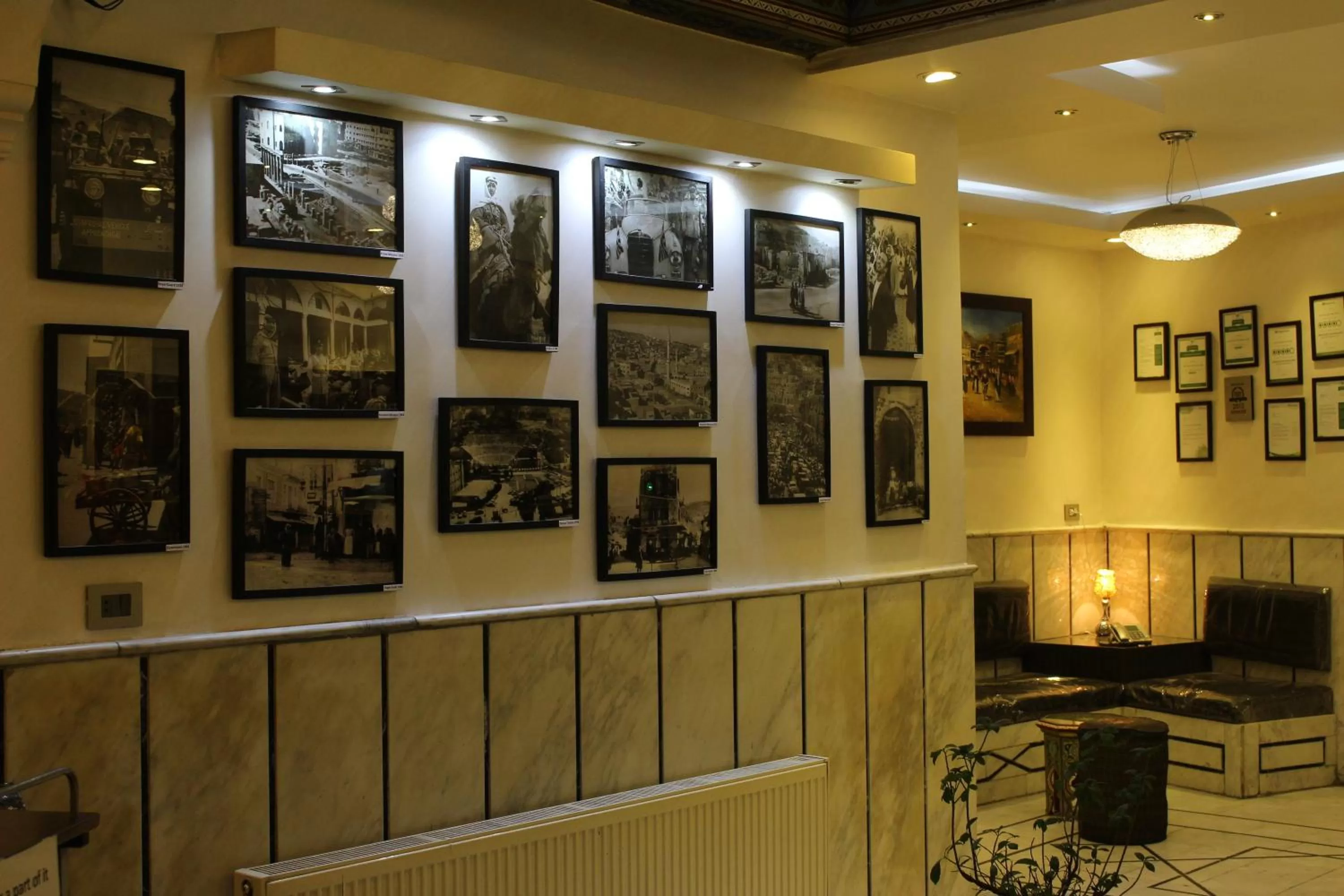 Lobby or reception in Arab Tower Hotel