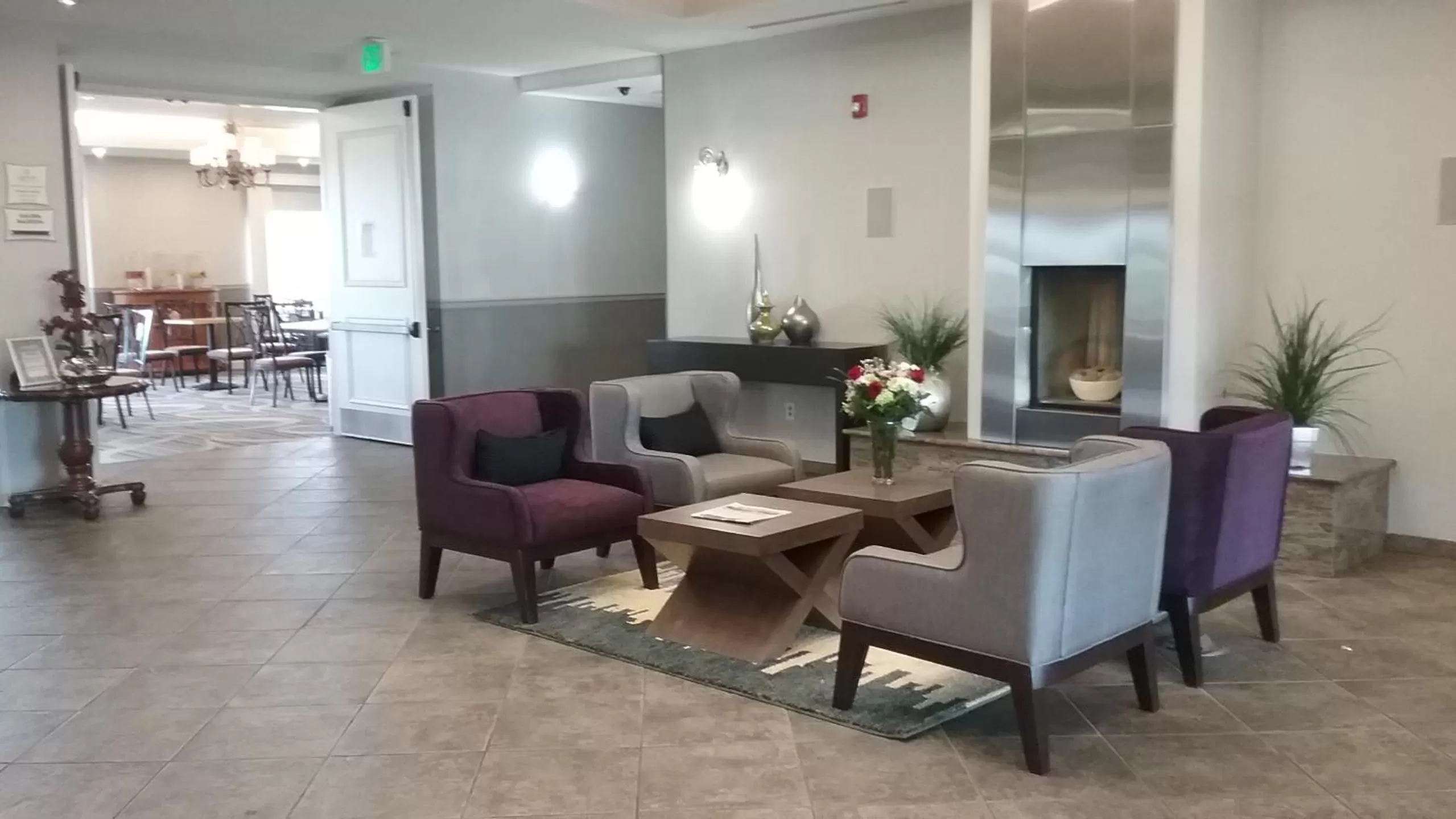 Seating area in La Quinta Inn & Suites by Wyndham Loveland Estes Park