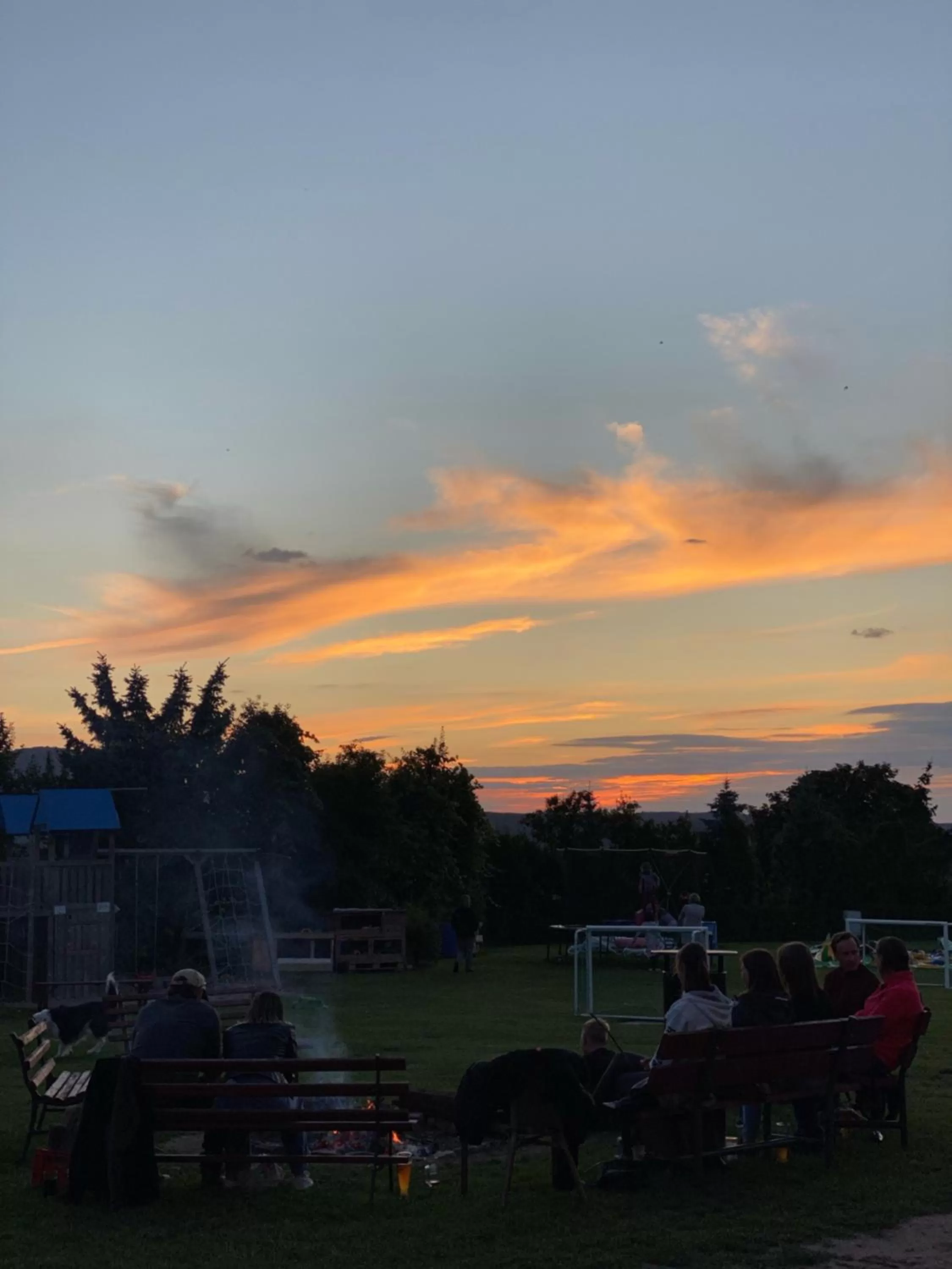 Sunset in Familienhotel "Rhön Feeling"