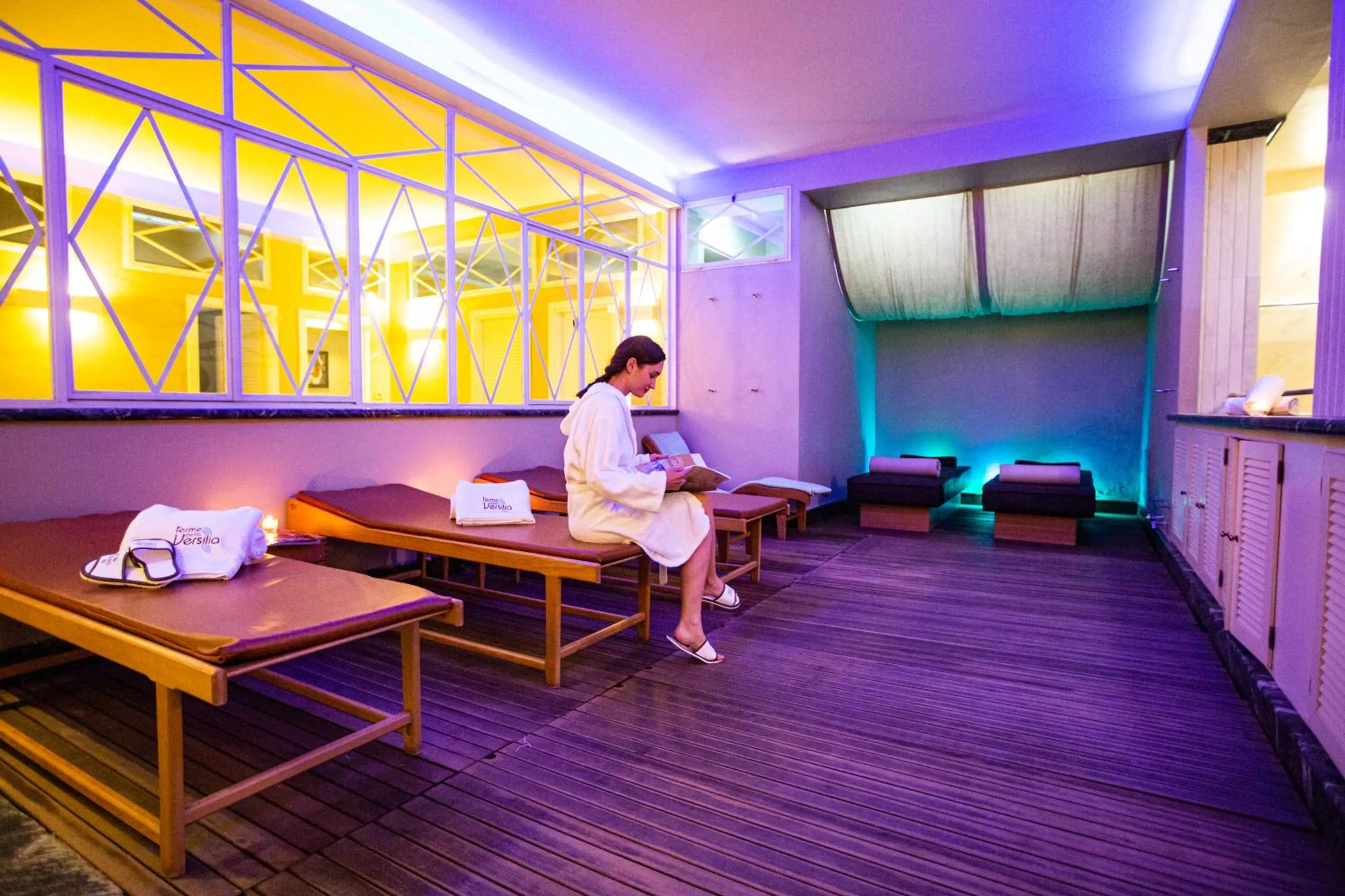 Spa and wellness centre/facilities in Hotel Villa Undulna - Terme della Versilia