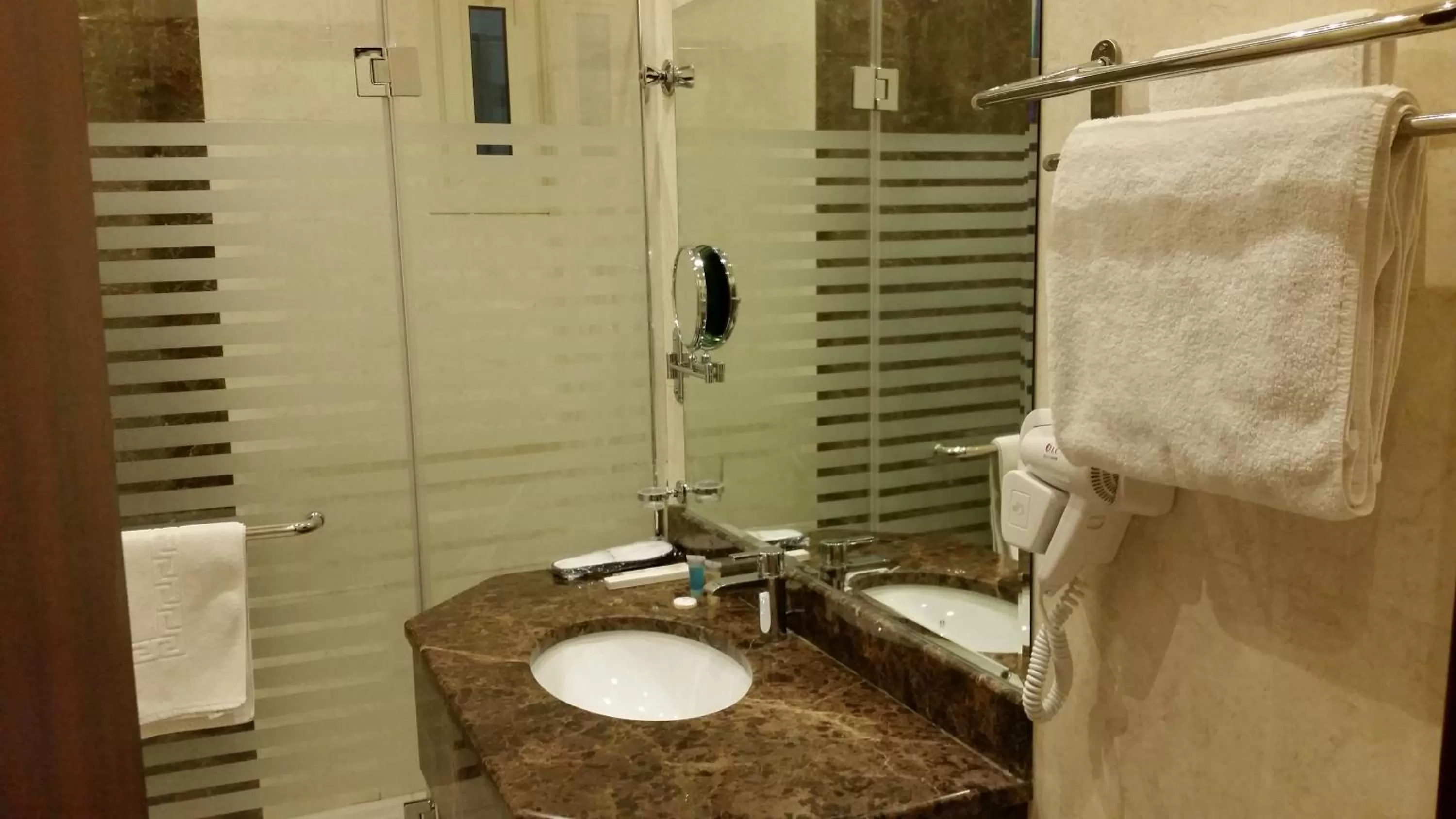 On site, Bathroom in Abat Suites