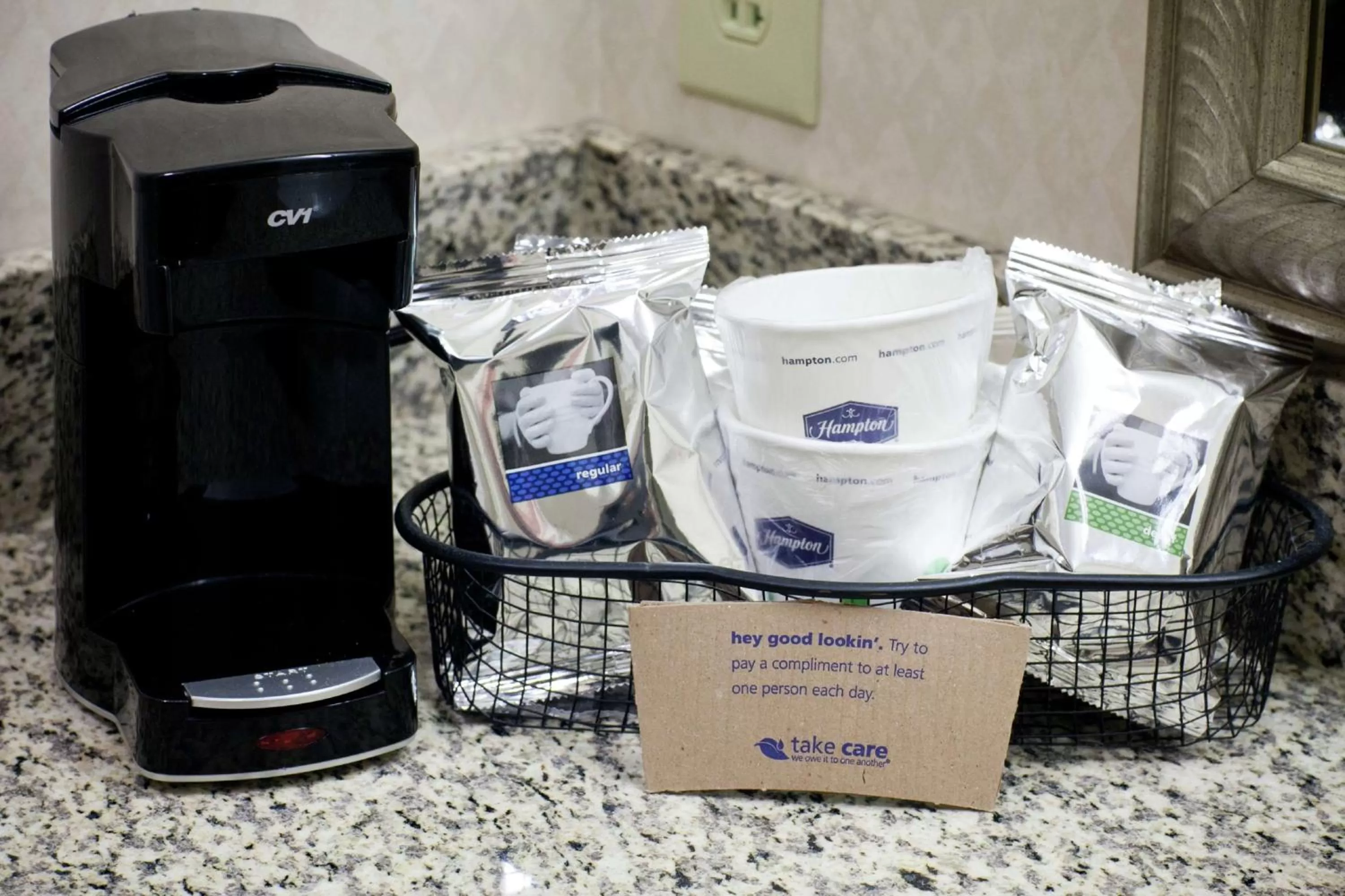 Kitchen or kitchenette in Hampton Inn Carrollton