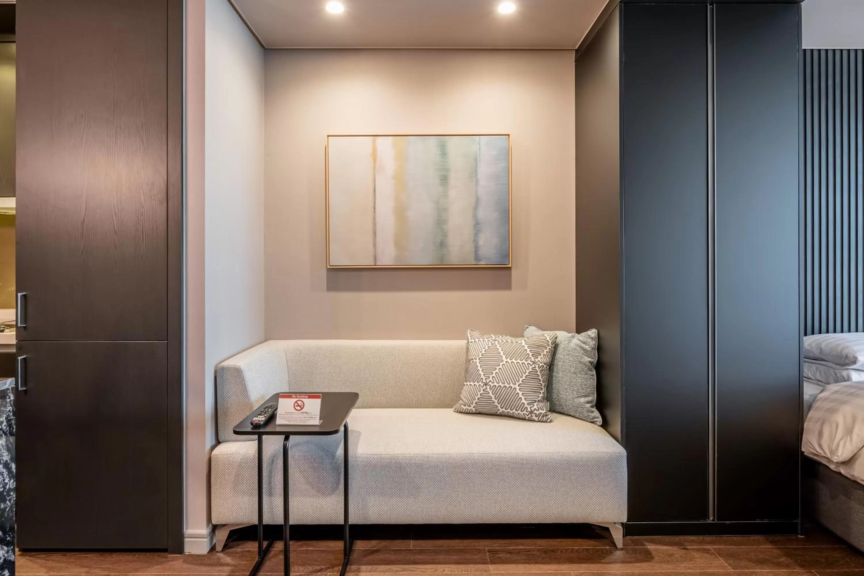 Bed in Haeundae Centum Hotel