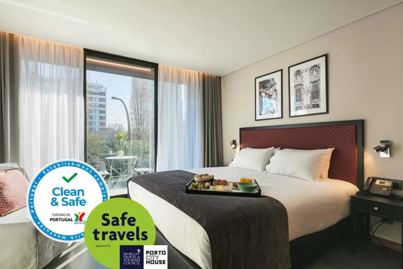 Bedroom in Porto City House