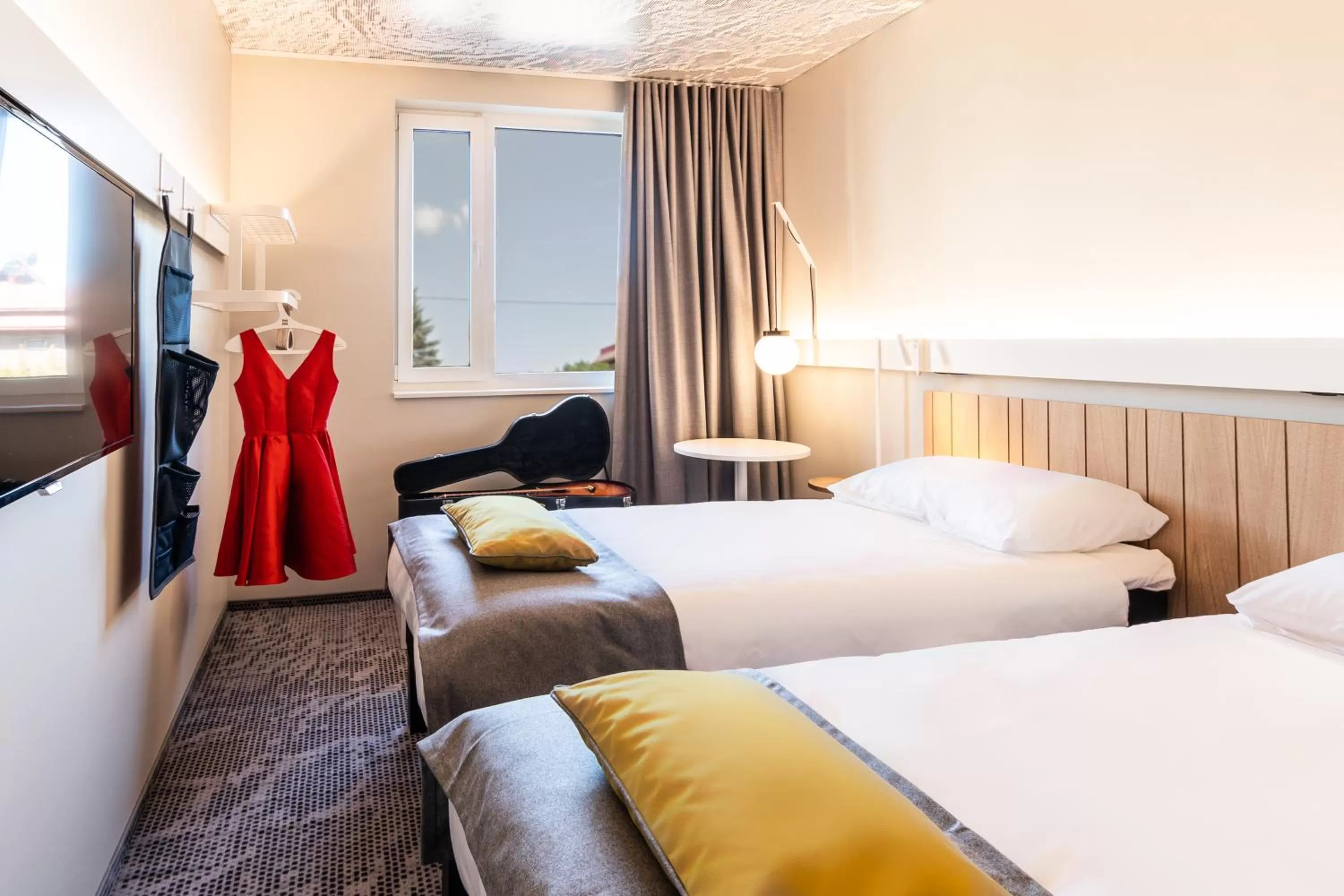 Bed in ibis Tallinn Center