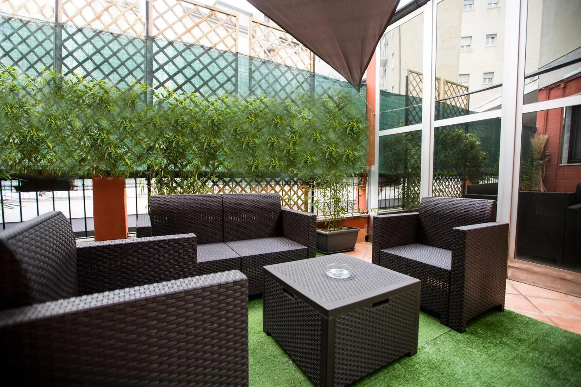 Patio in Agape Hotel - AA Hotels