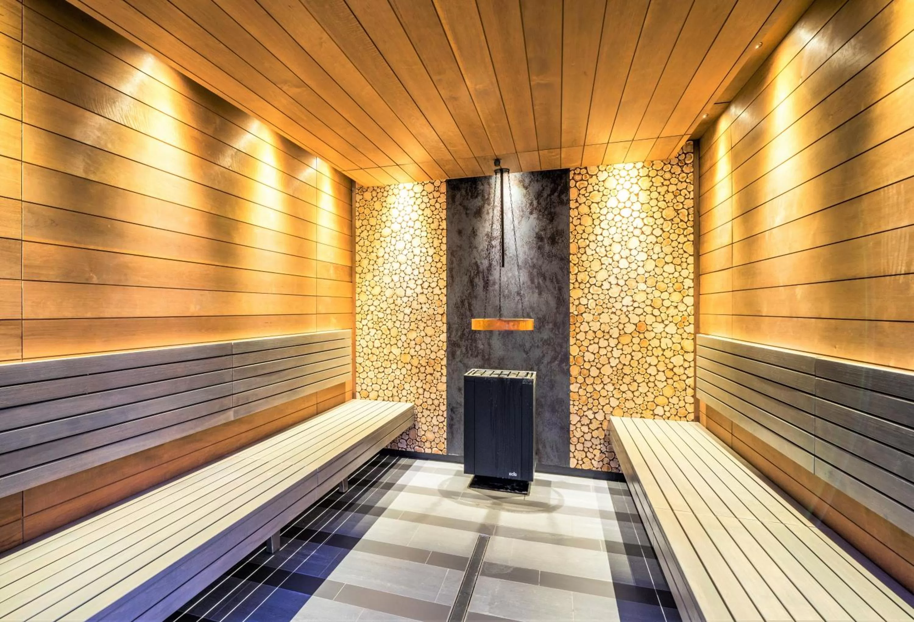 Sauna in Wellton Riverside SPA Hotel