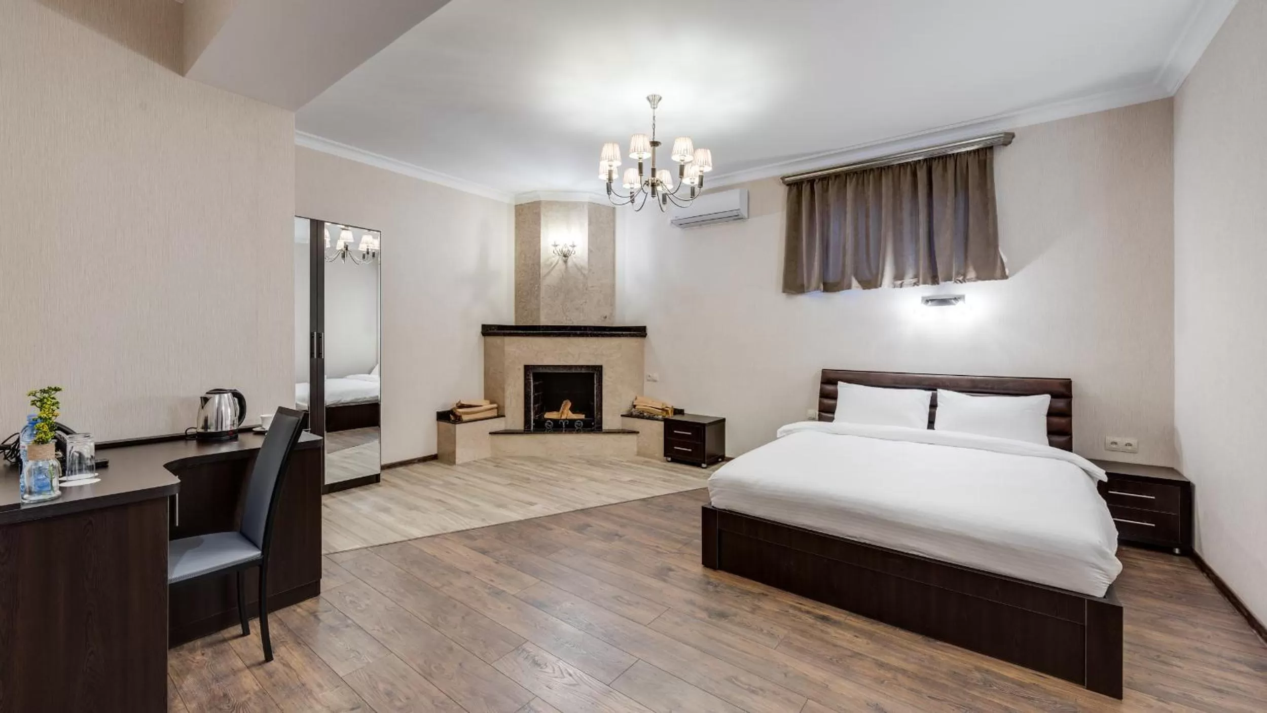 Bed in Siberia Hotel