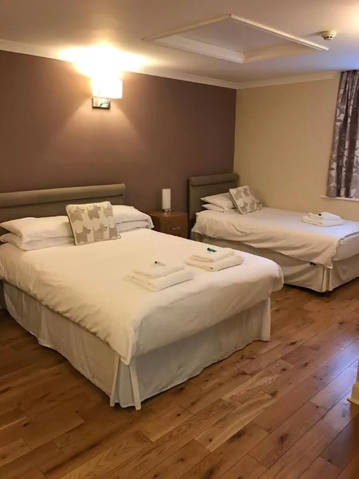 Bed in The Crown Hotel