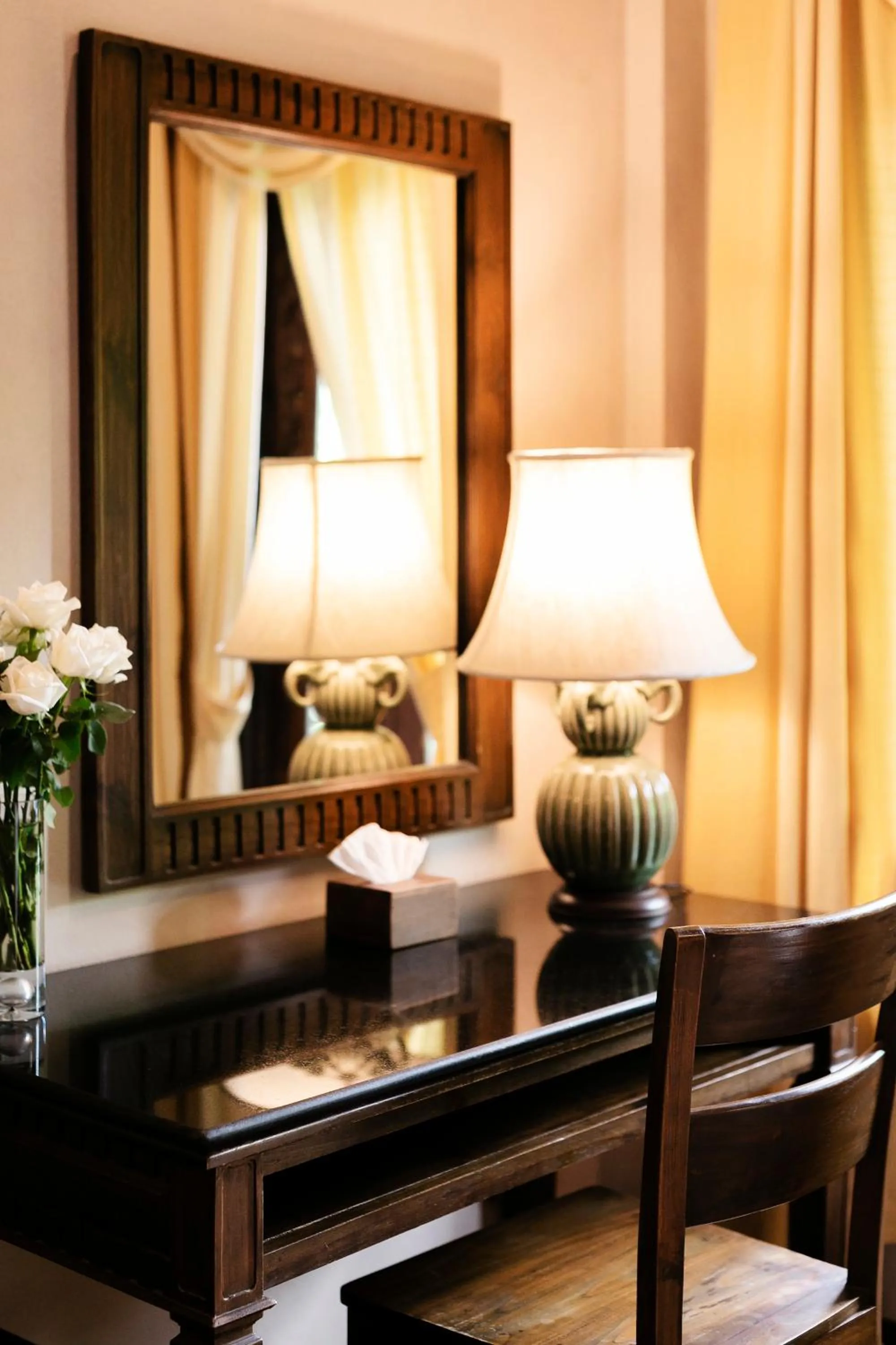 Decorative detail in Amata Lanna Chiang Mai, One Member of the Secret Retreats