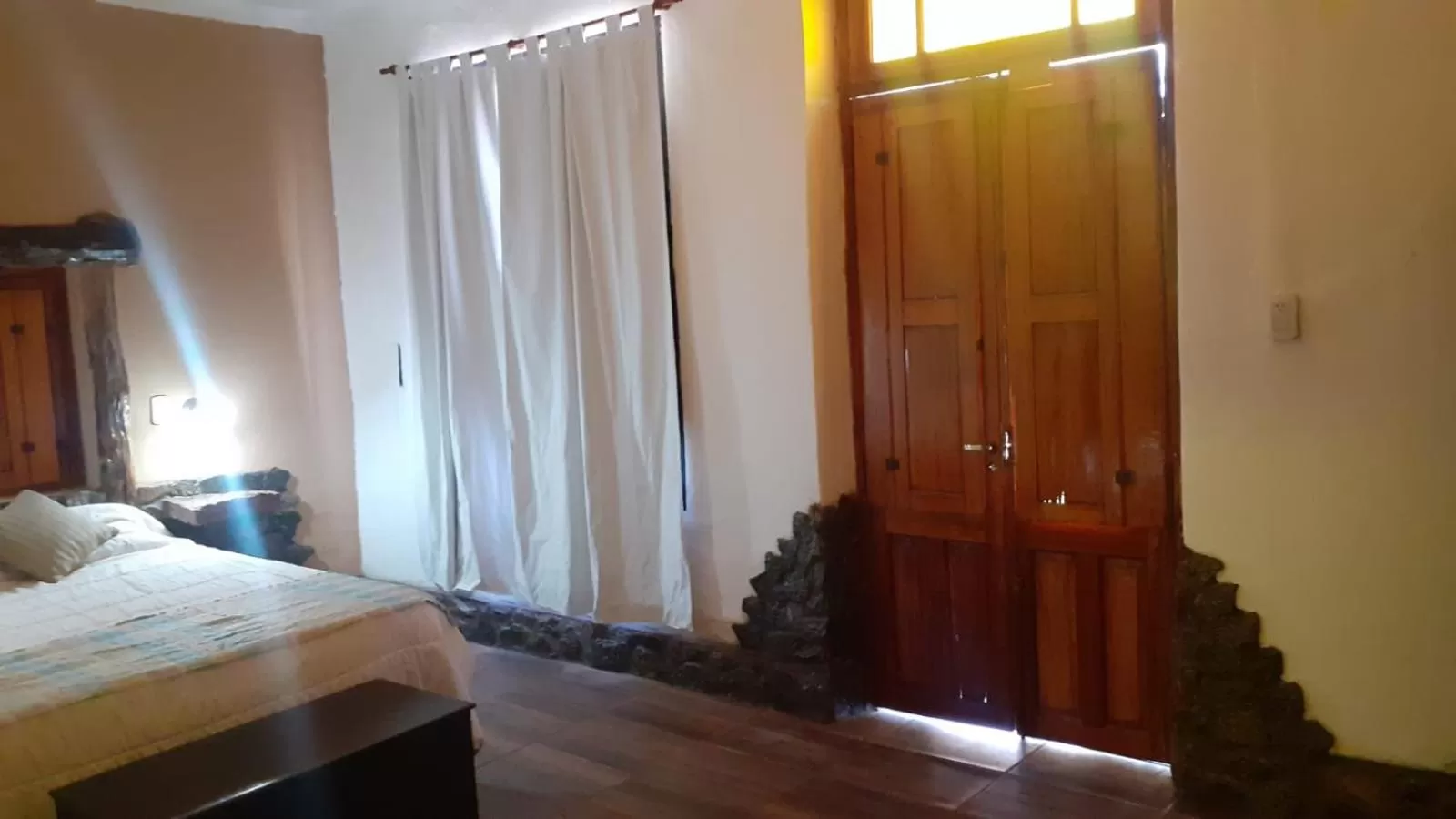 Bed in Hotel Hacienda Casa Blanca