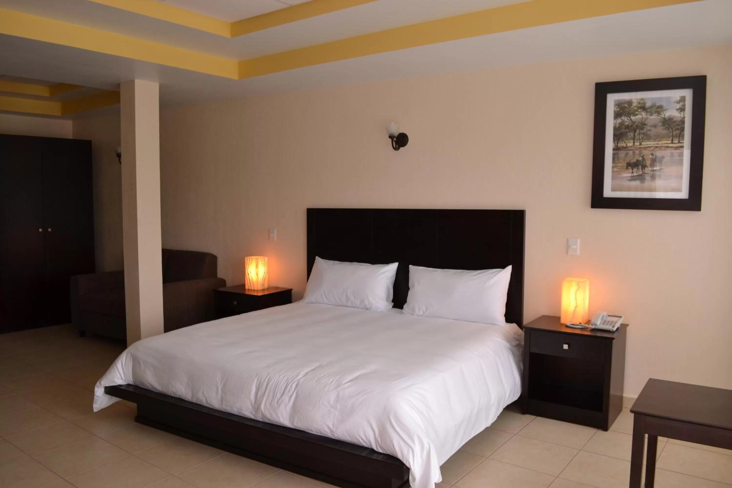 Bed in Hotel Casablanca Xicotepec