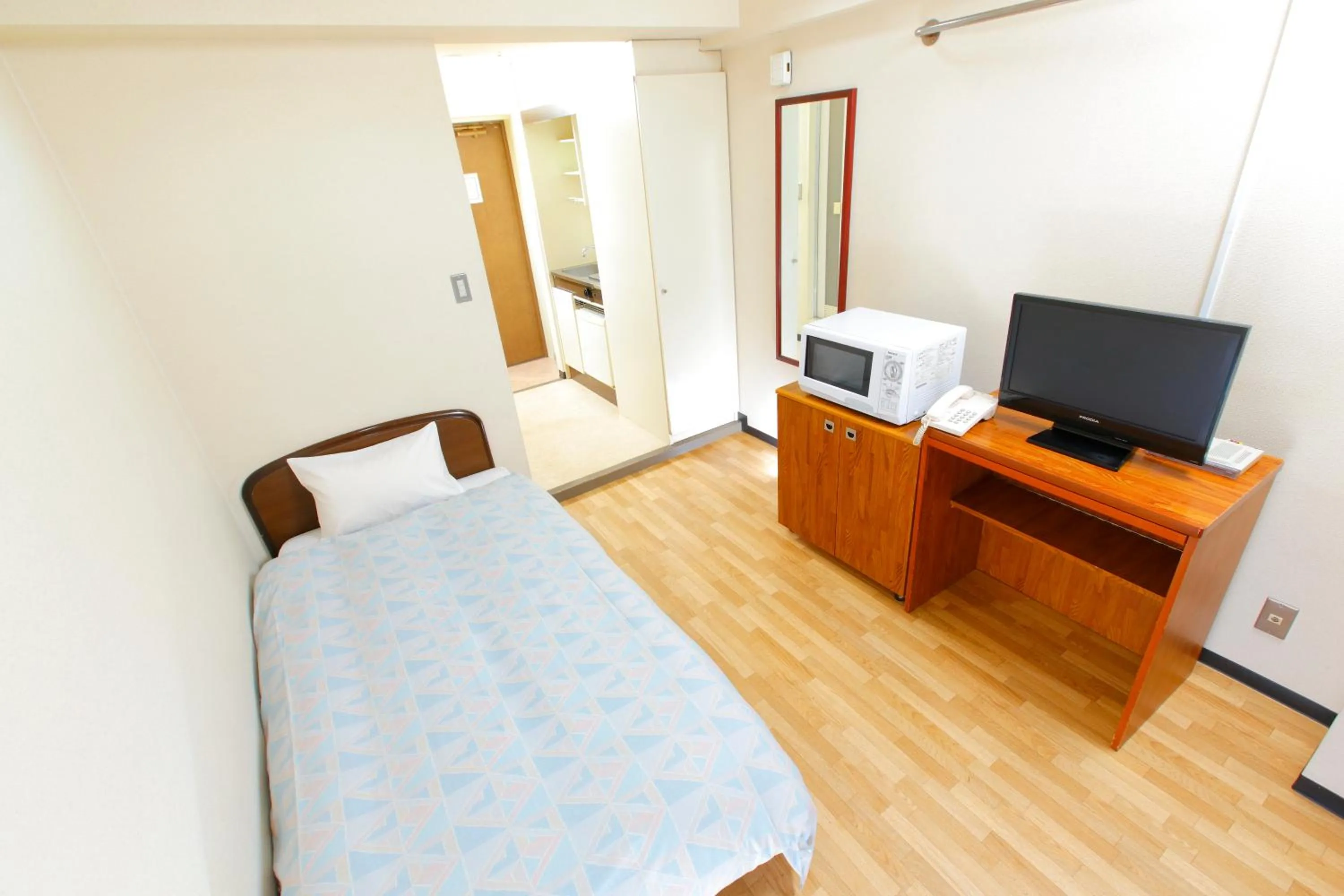 Bed in FLEXSTAY INN Tamagawa