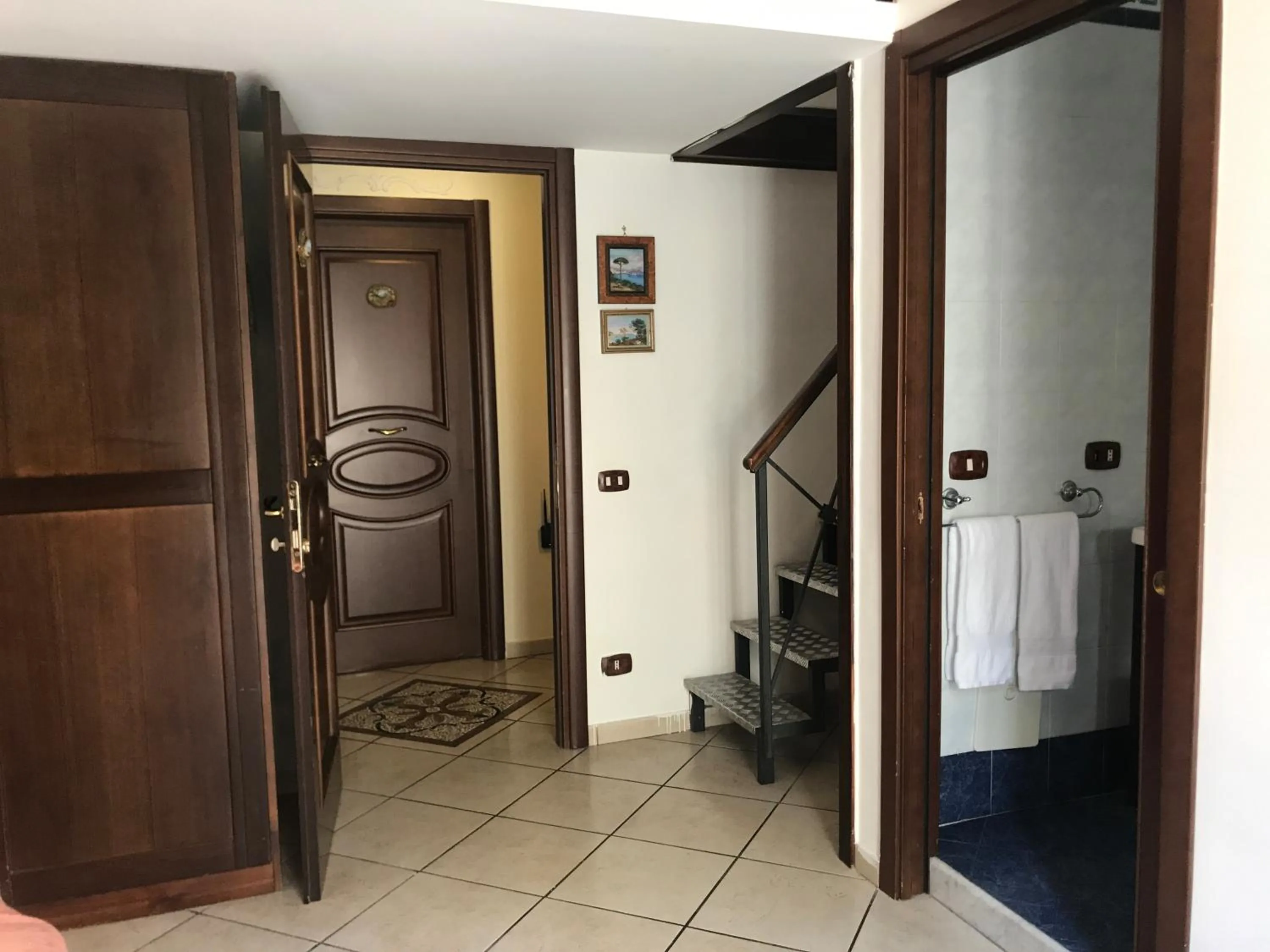 Seating area in B&B Art Suite Principe Umberto