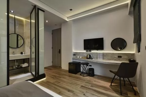 Kitchen/Kitchenette in KK Homestay