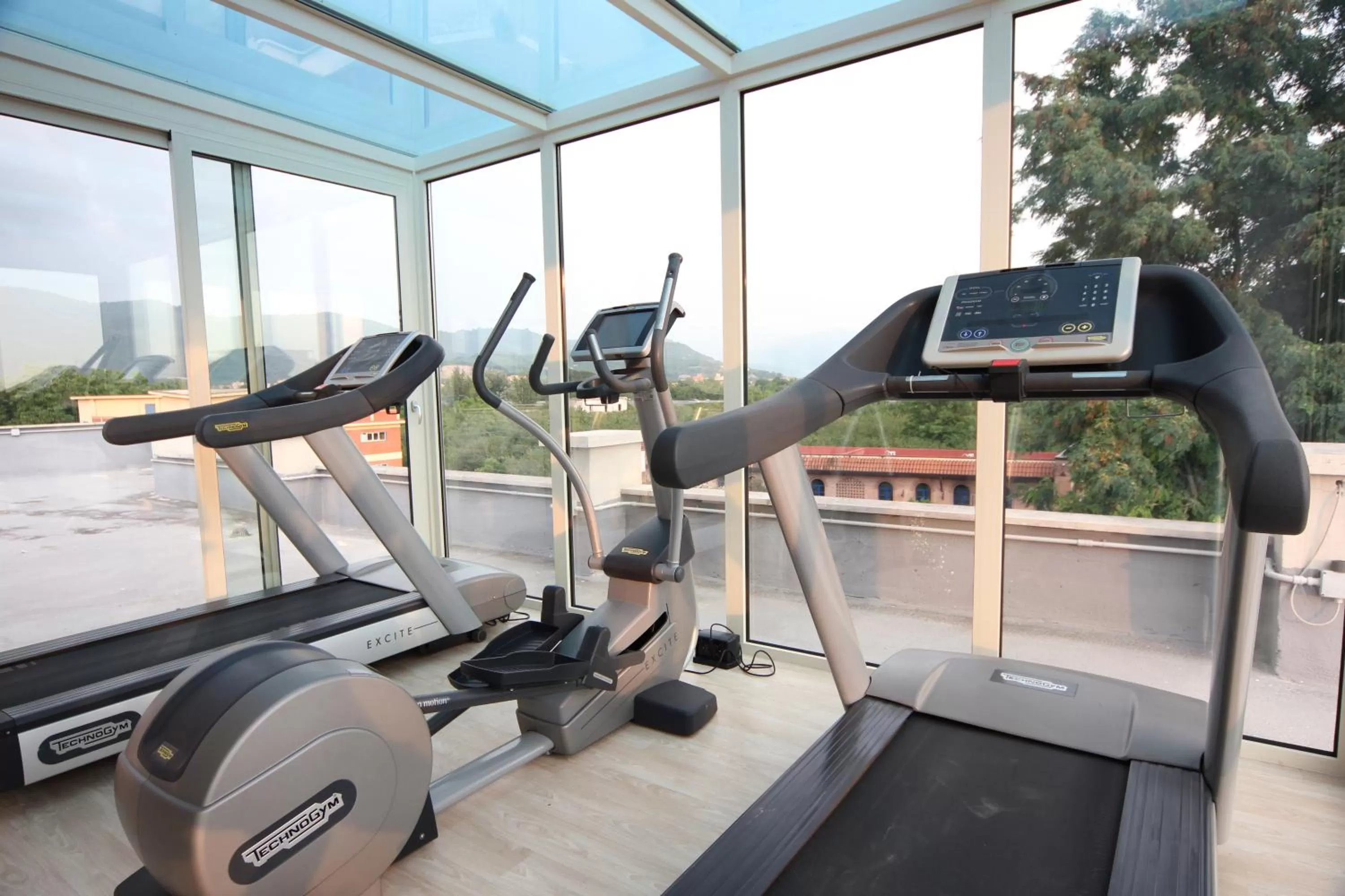 Fitness centre/facilities in Palazzo Giordano Bruno
