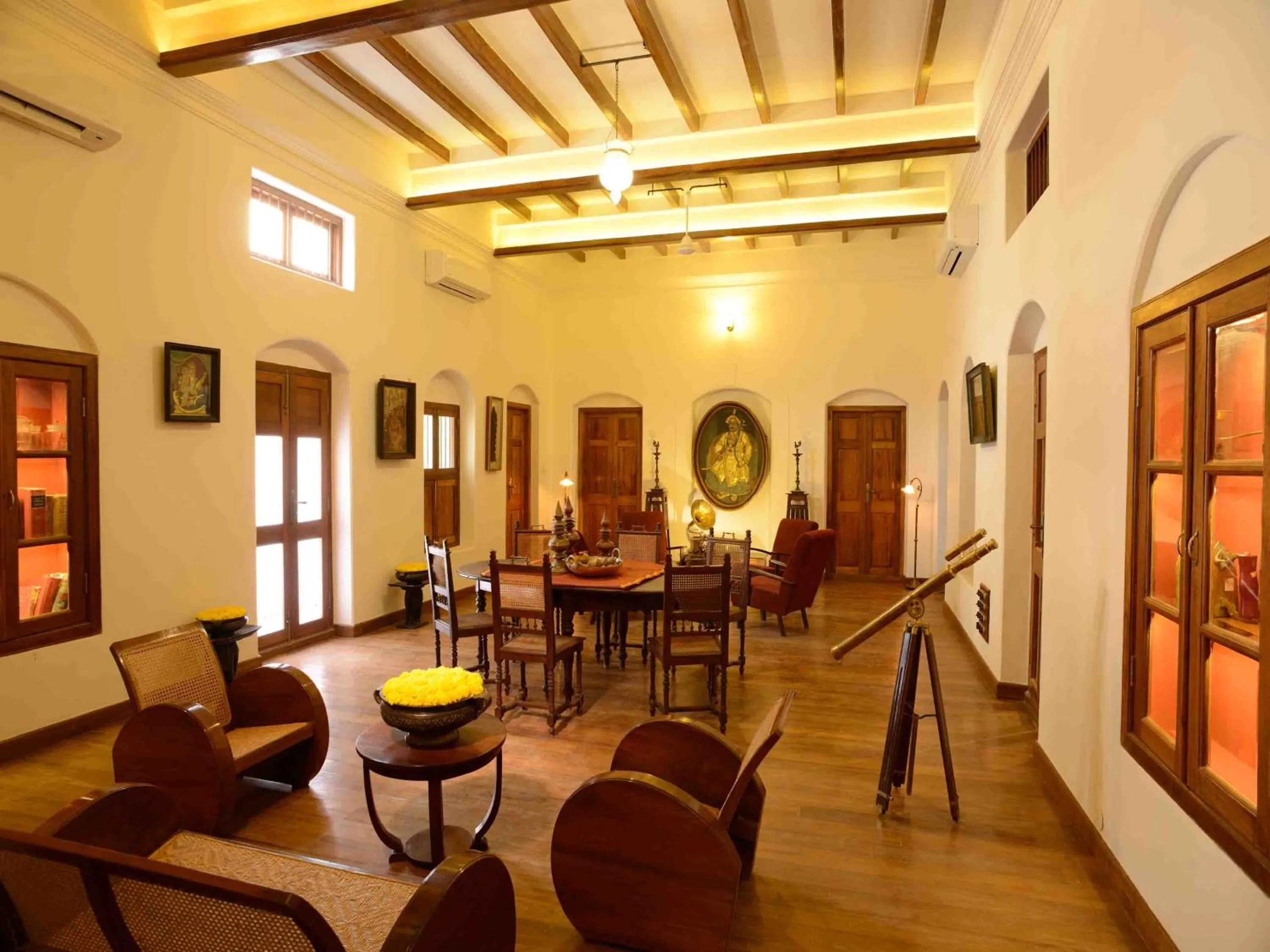 Lobby or reception in Svatma - A Luxury Heritage Resort