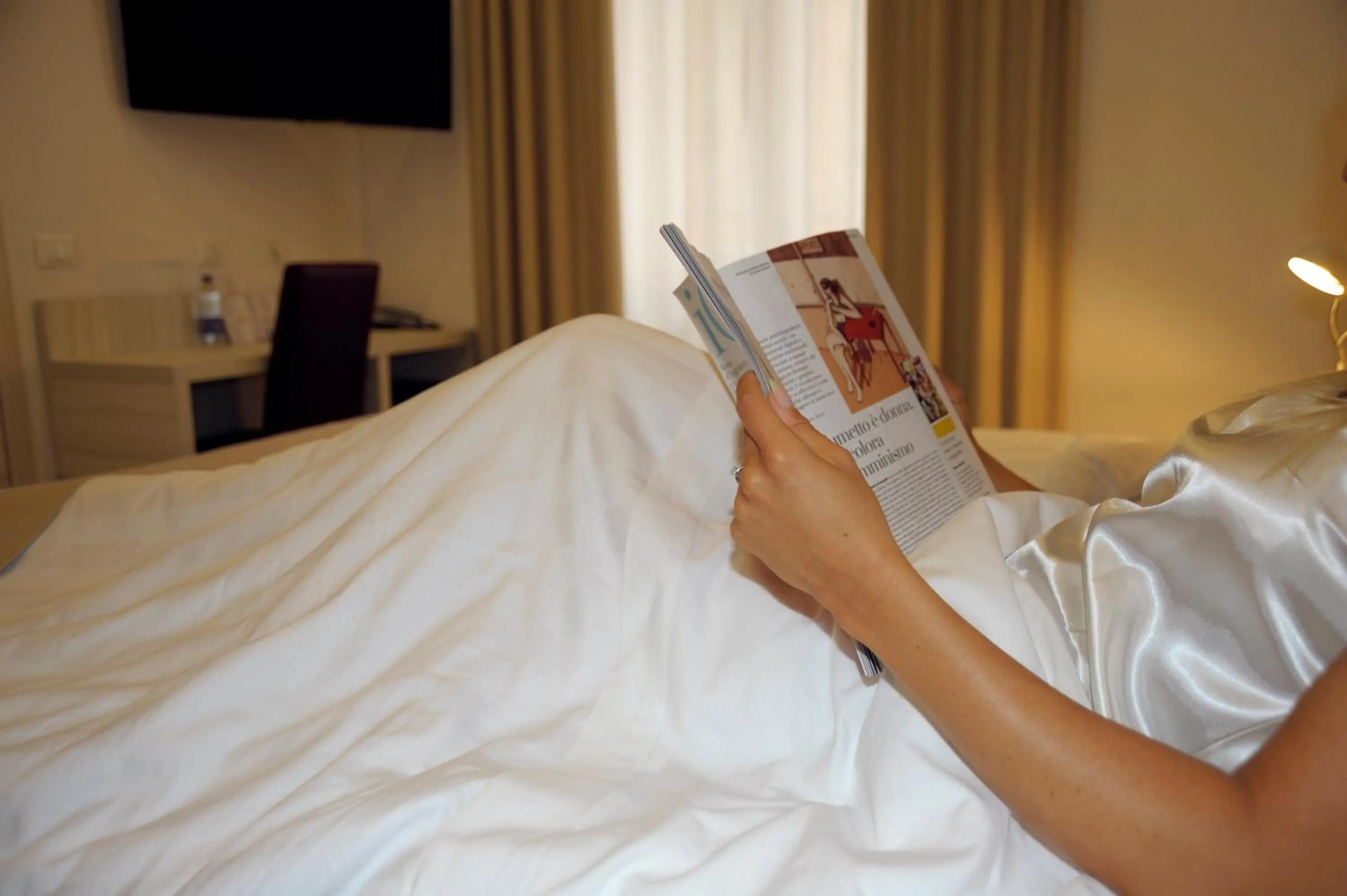 Bed in Hotel Fioralba
