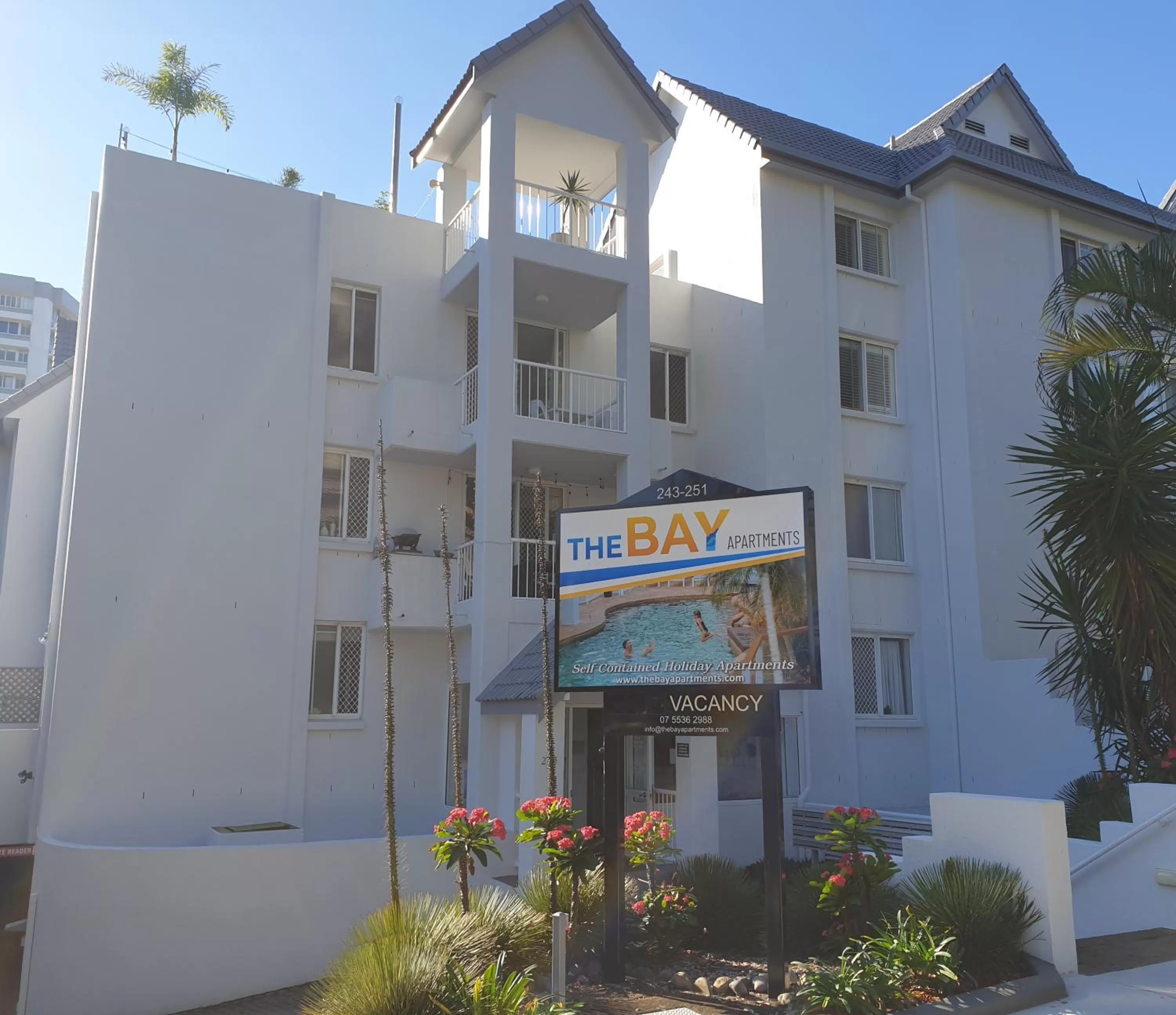 Property building in The Bay Apartments Coolangatta