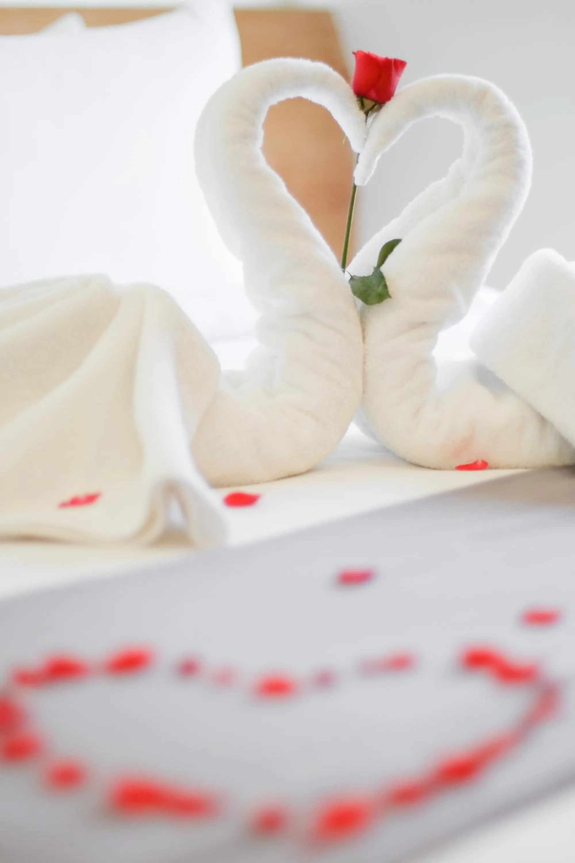 Bed in Allstay Ecotel Yogyakarta