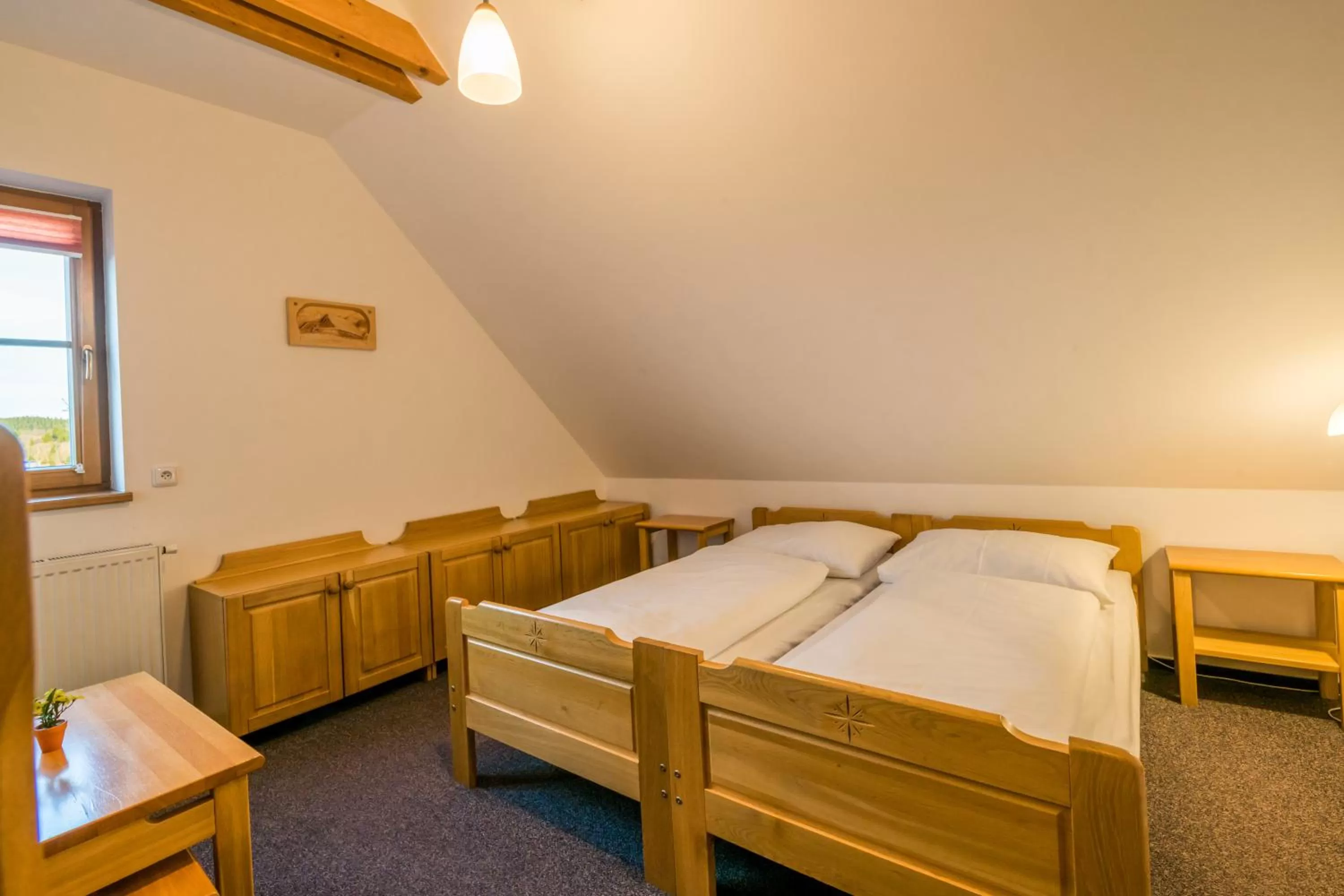 Bed in Horský Hotel Kohútka