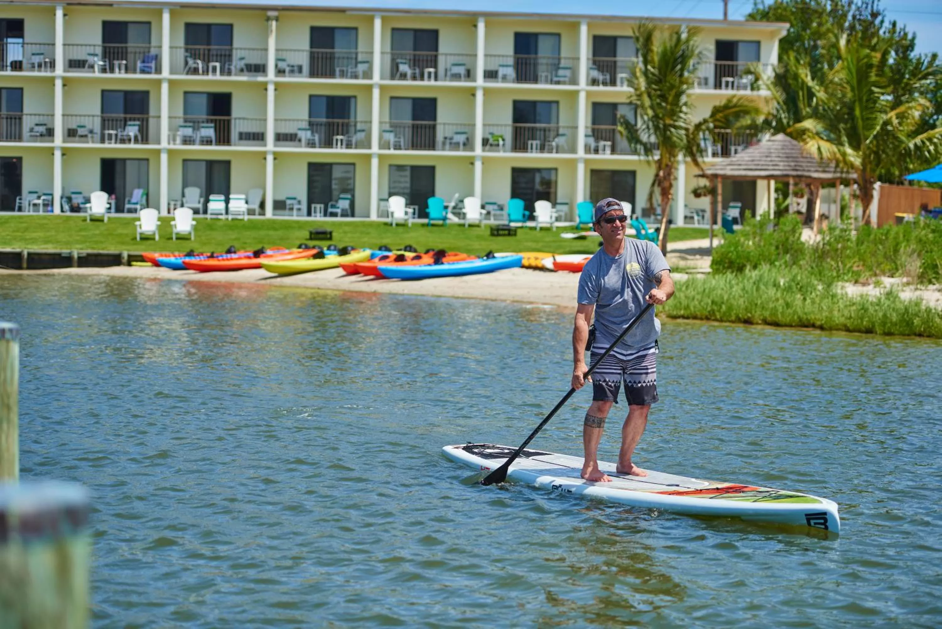 People in The Bay Resort